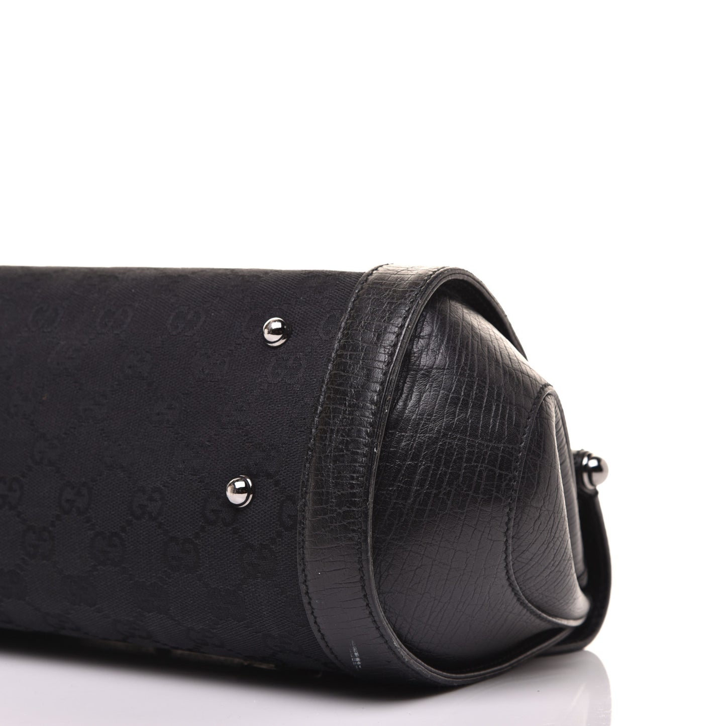 Monogram Bamboo Bullet Bag Black