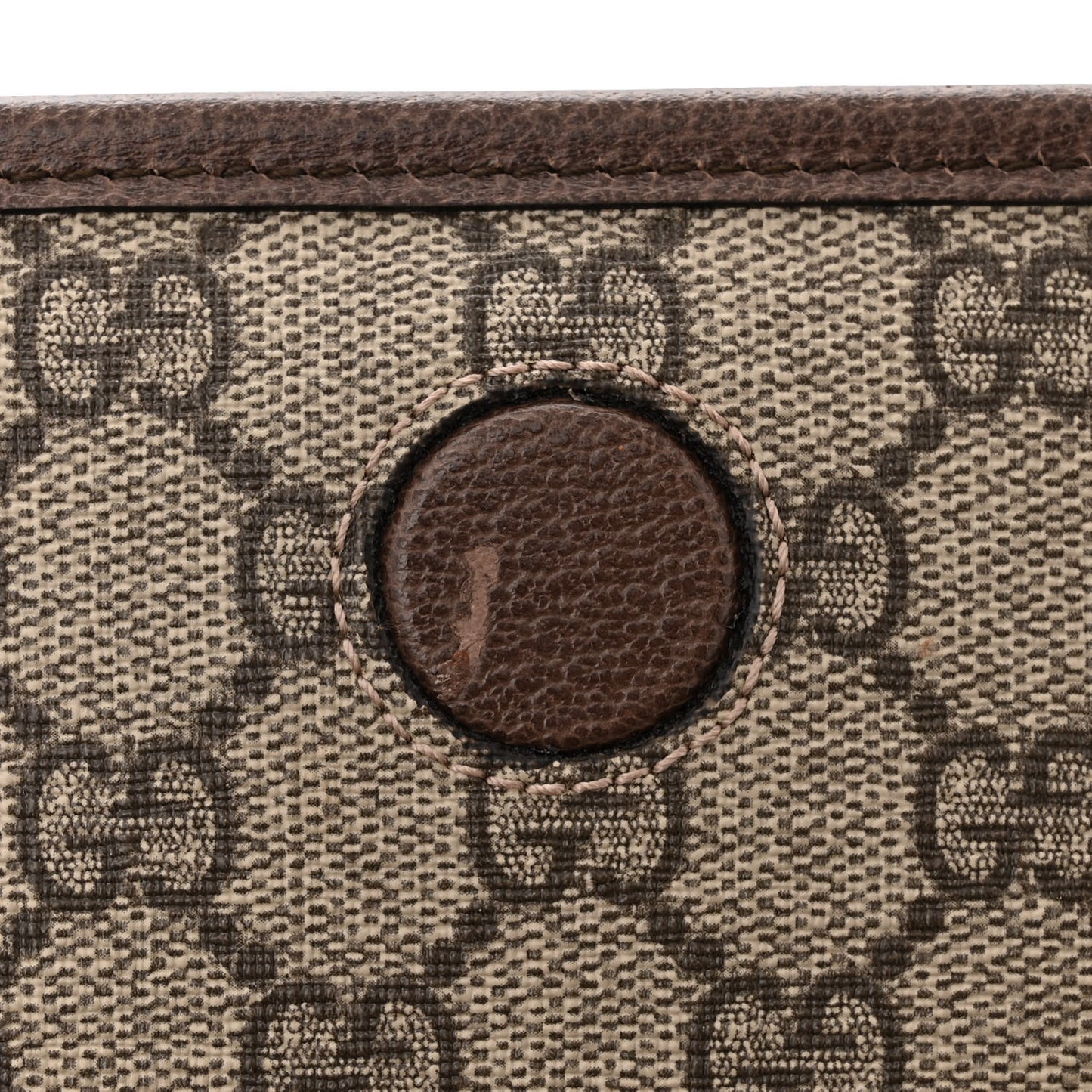GG Supreme Monogram Web Small Neo Vintage Double Flap Messenger Bag Beige New Acero