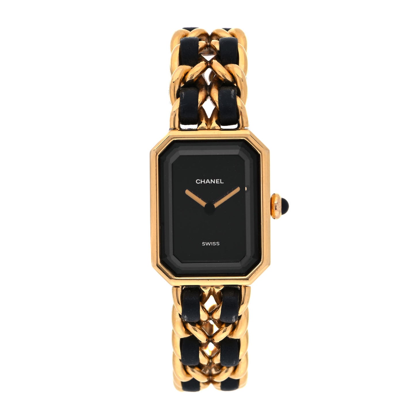 Stainless Steel Lambskin 20mm Chain Premiere Quartz Watch Gold M