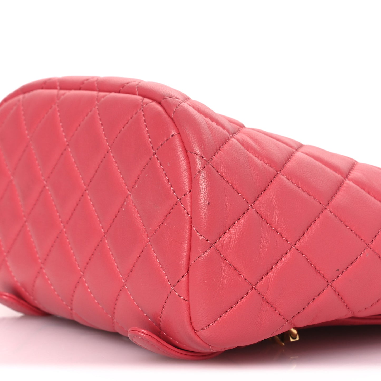 Lambskin Quilted Mini Urban Spirit Backpack Pink
