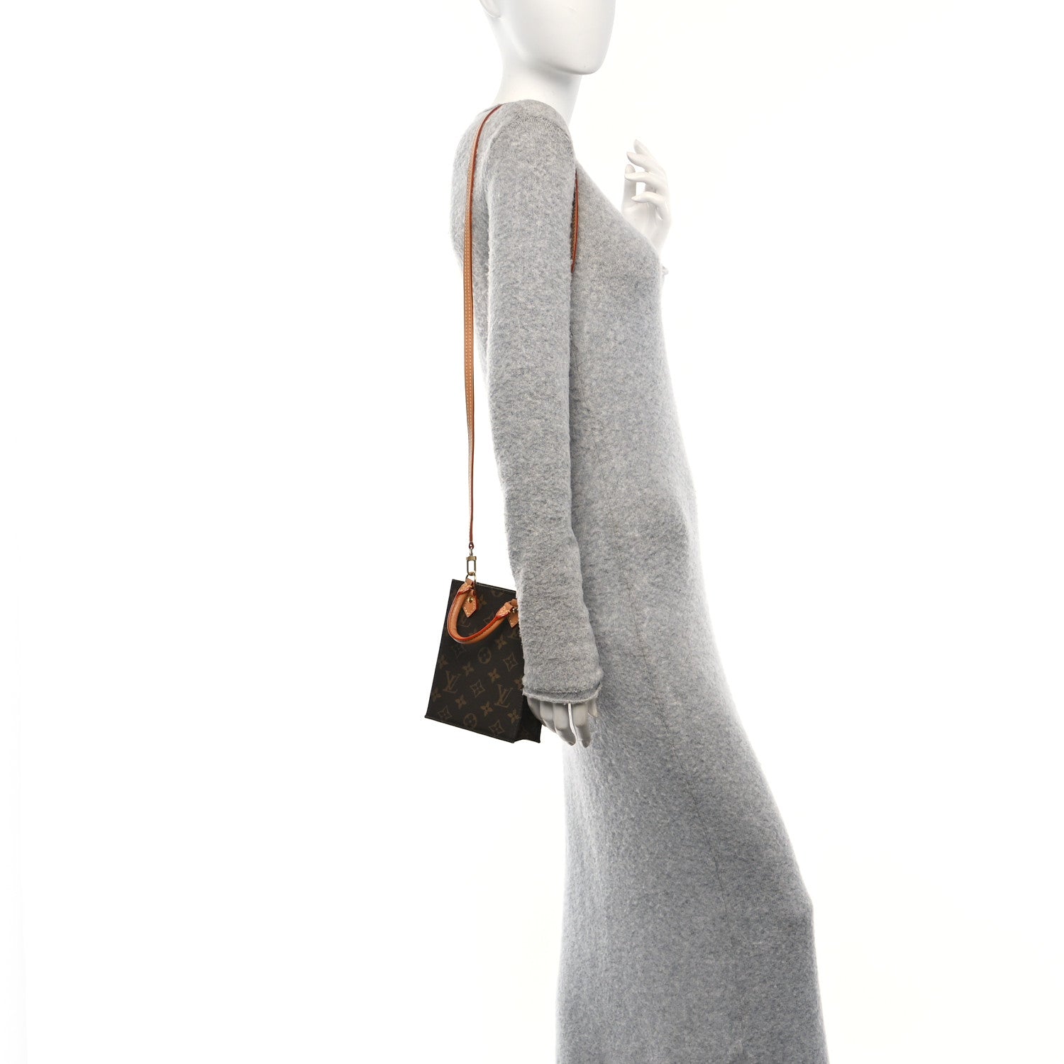 Louis Vuitton Monogram Petit Sac Plat 2 of 12