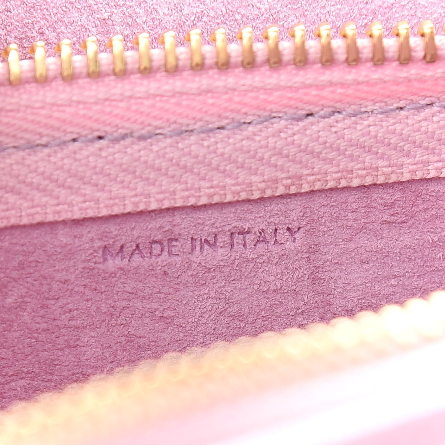 Grained Calfskin Pico Belt Bag Rose Quartz