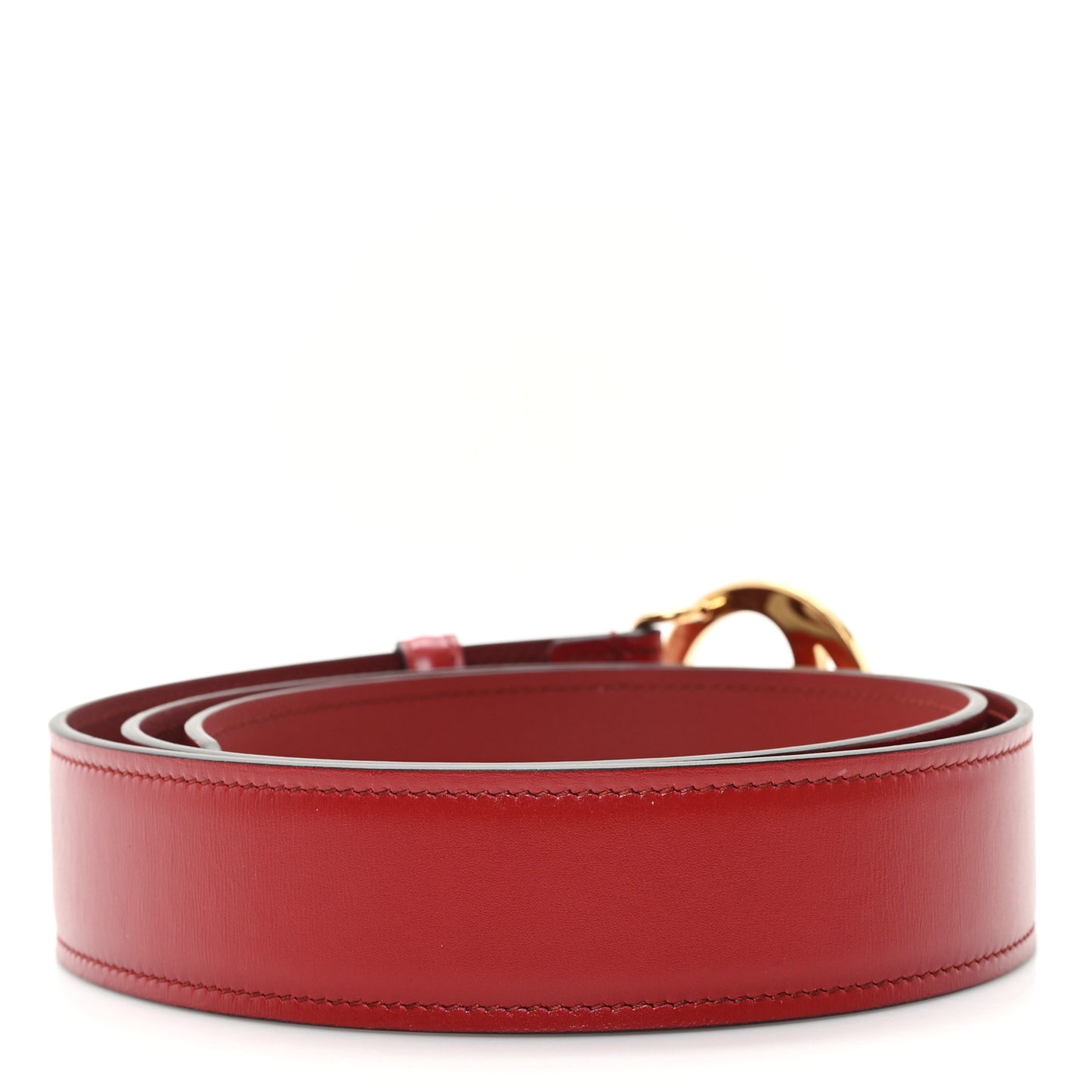 Ciny Lux Calfskin Blondie 40mm Belt 105 42 Blondie Red