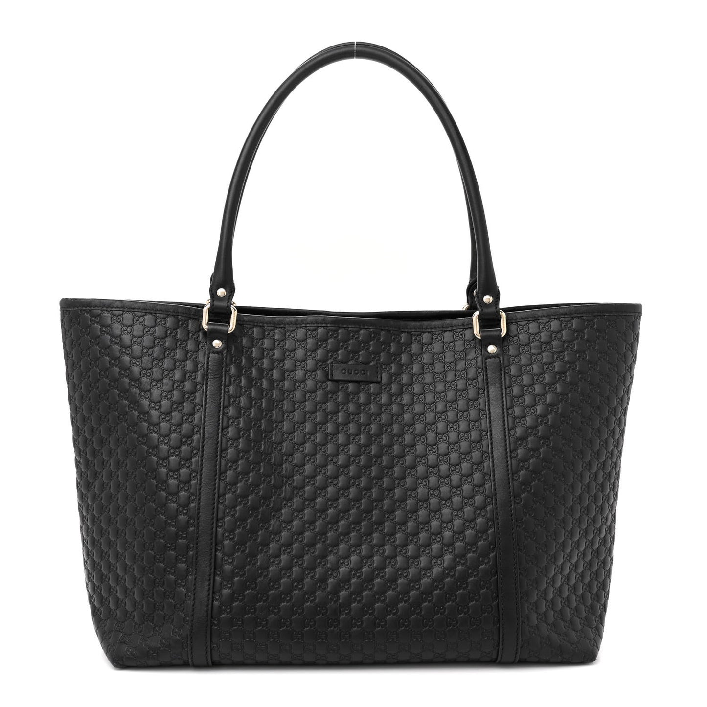 Microguccissima Medium Joy Tote Black