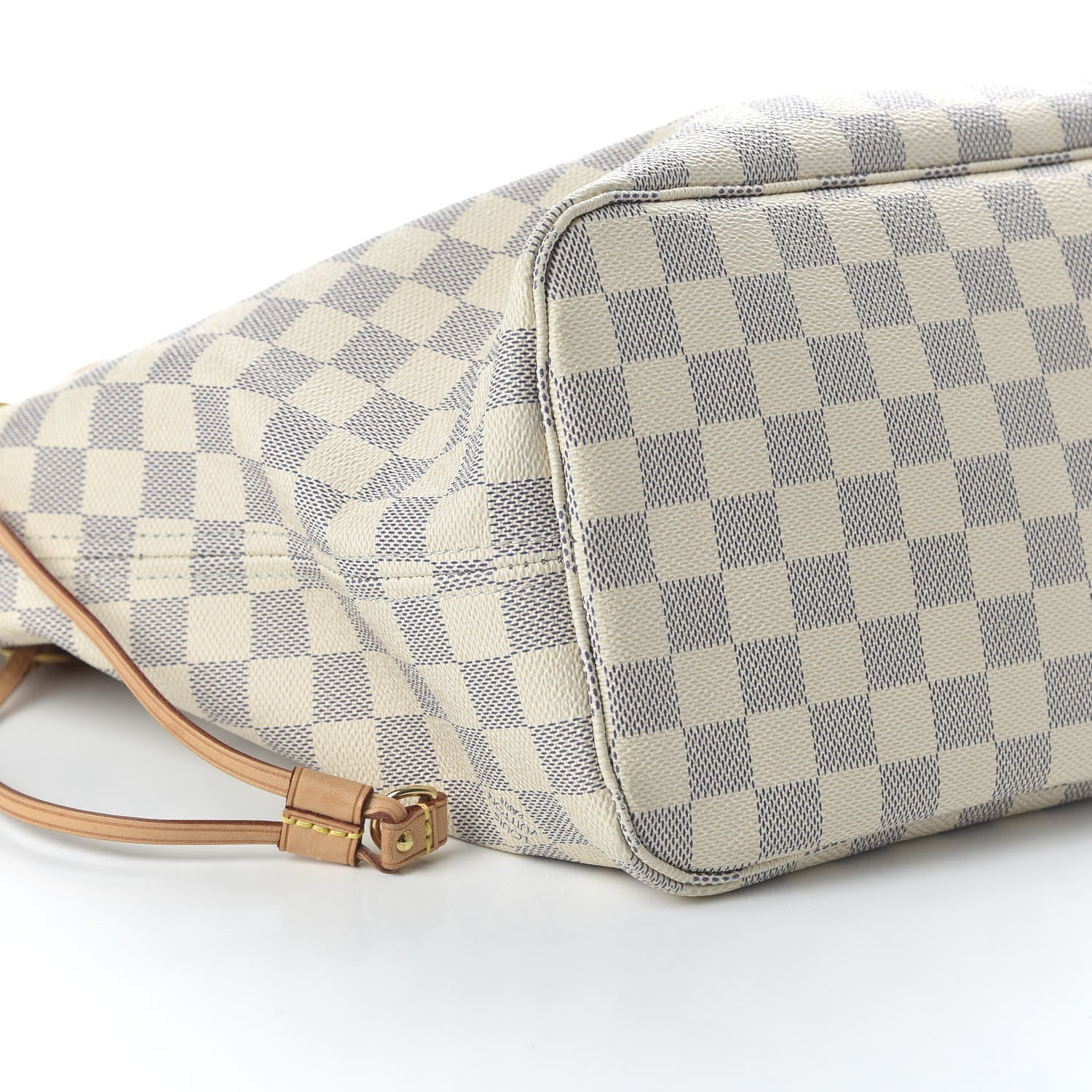 Louis Vuitton Damier Azur Neo Neverfull MM Rose Ballerine 6 of 10
