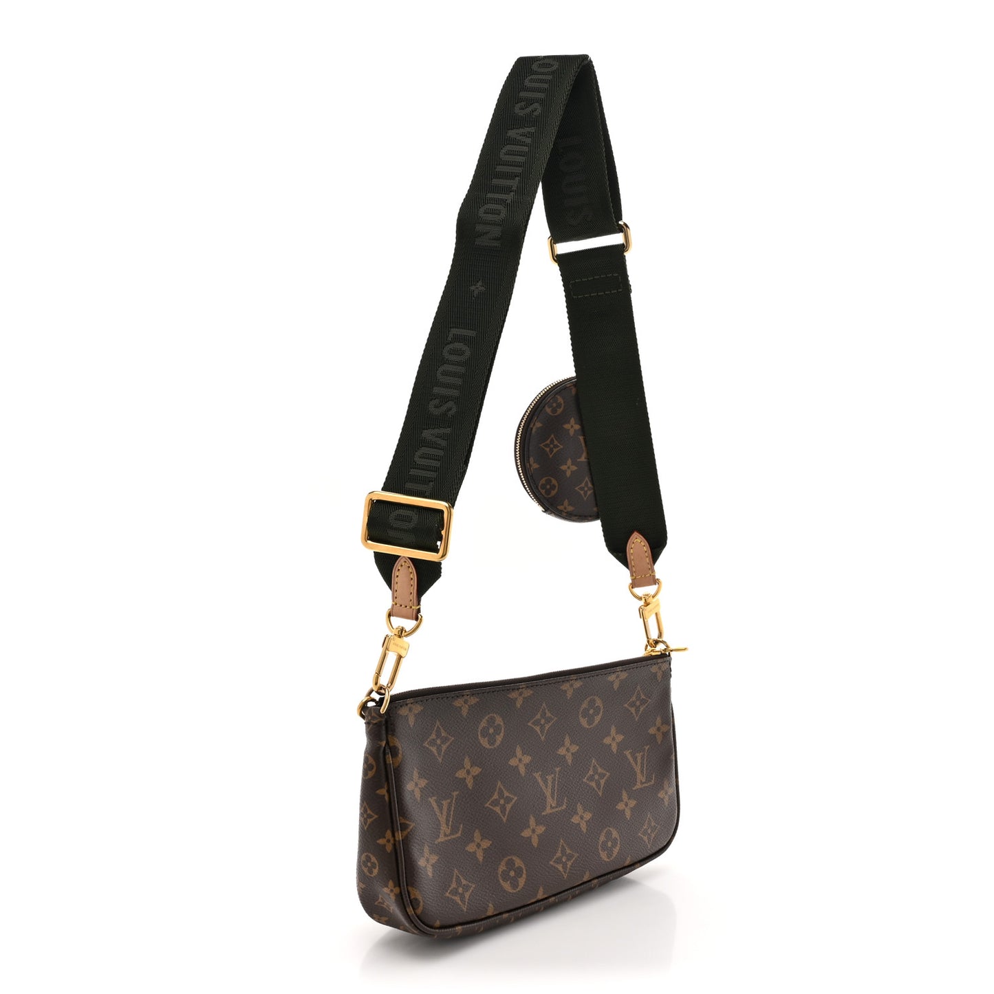 Monogram Multi Pochette Accessories Kaki