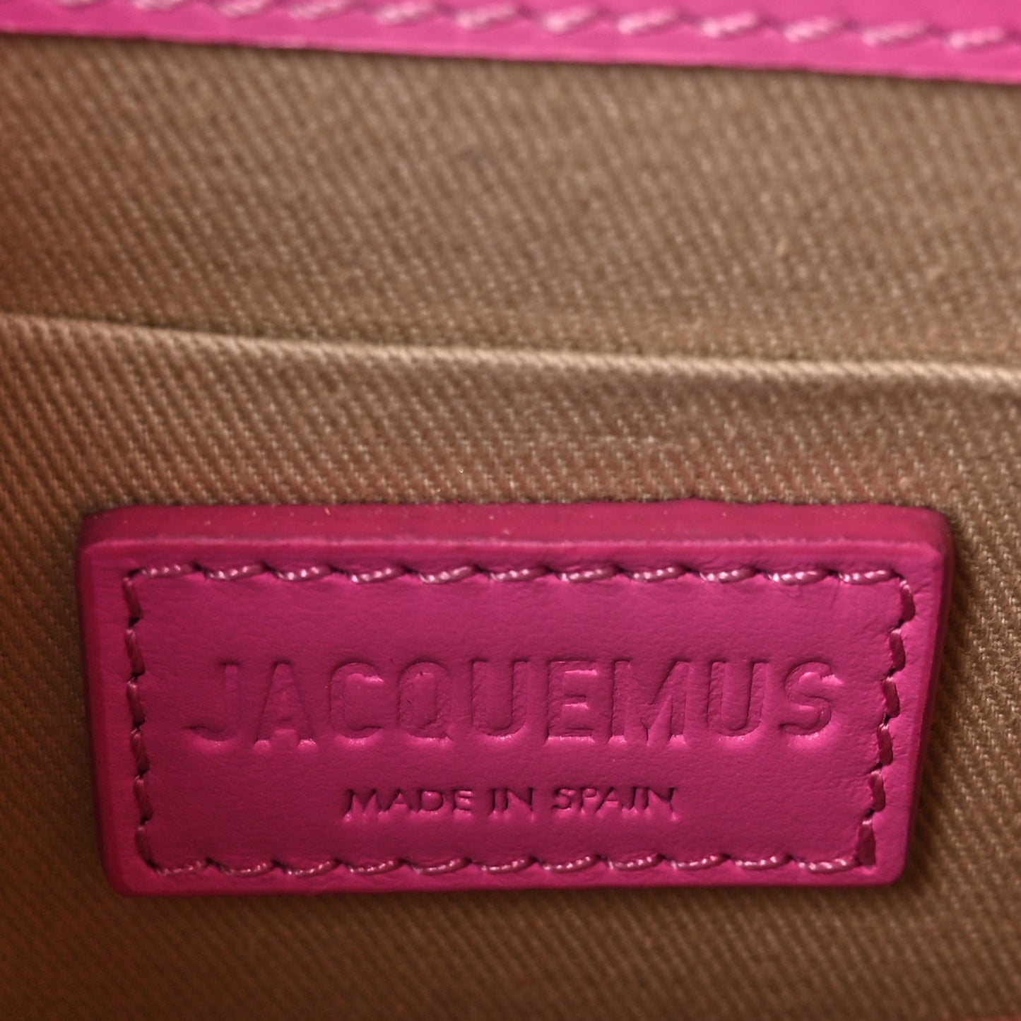 Smooth Calfskin Le Chiquito Noeud Pink