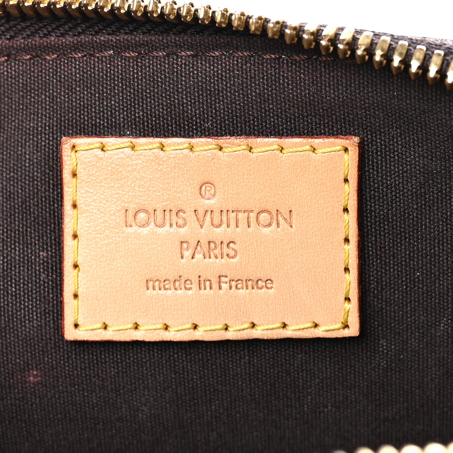 Louis Vuitton Vernis Alma BB Amarante 6 of 9