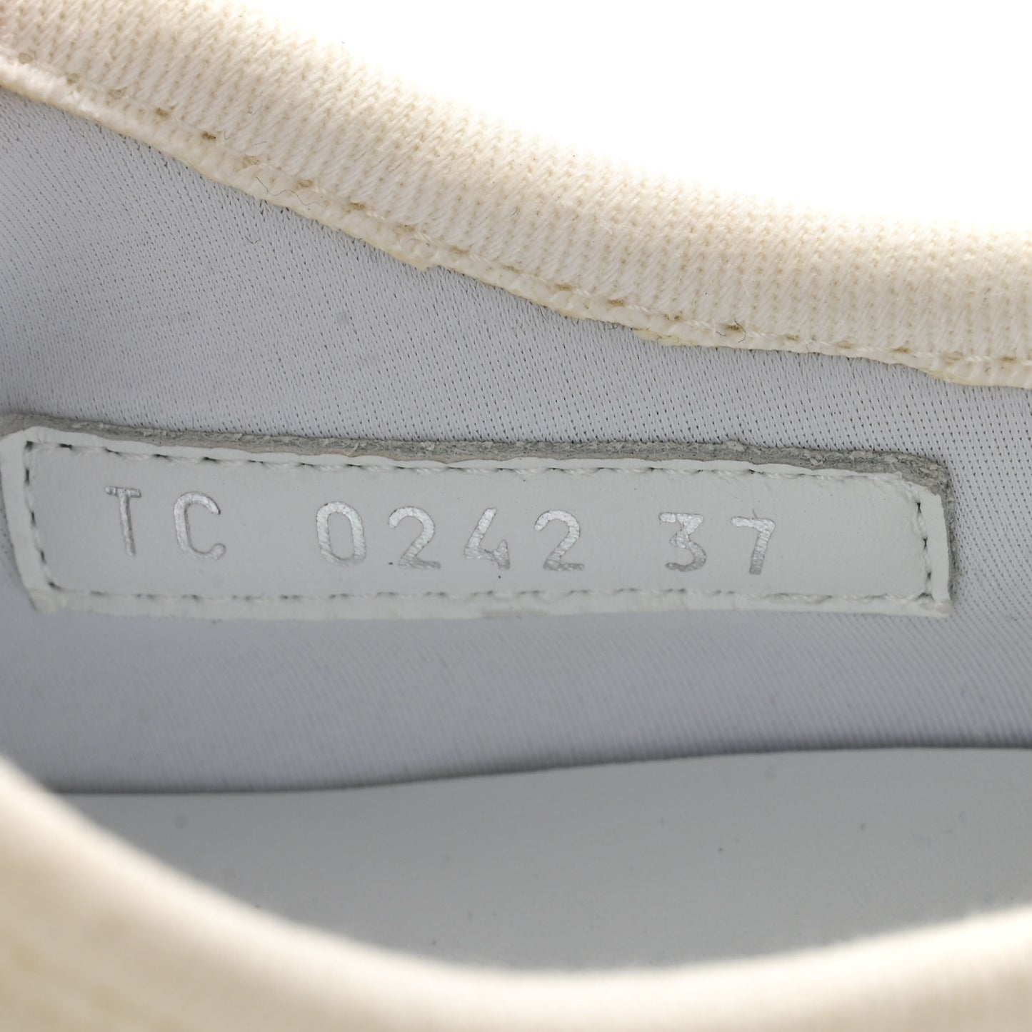 Canvas Monogram Matchpoint Sneakers 37 White