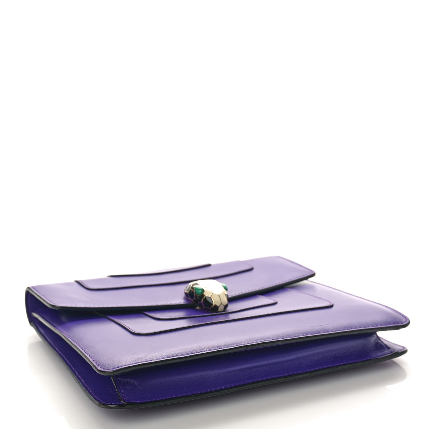 Calfskin Serpenti Forever Crossbody Bag Amethyst