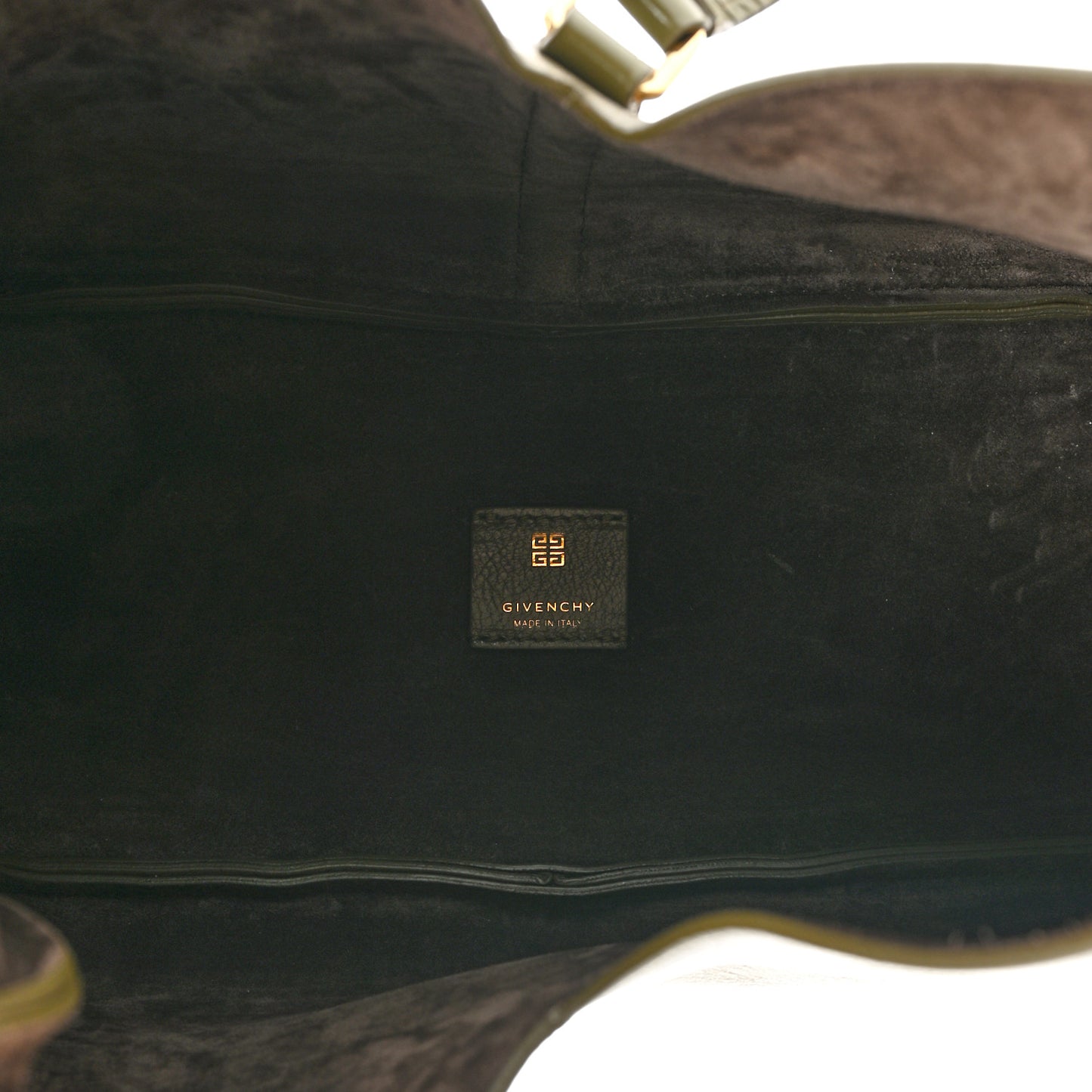 Calfskin Medium G-Lock Hobo Dark Khaki