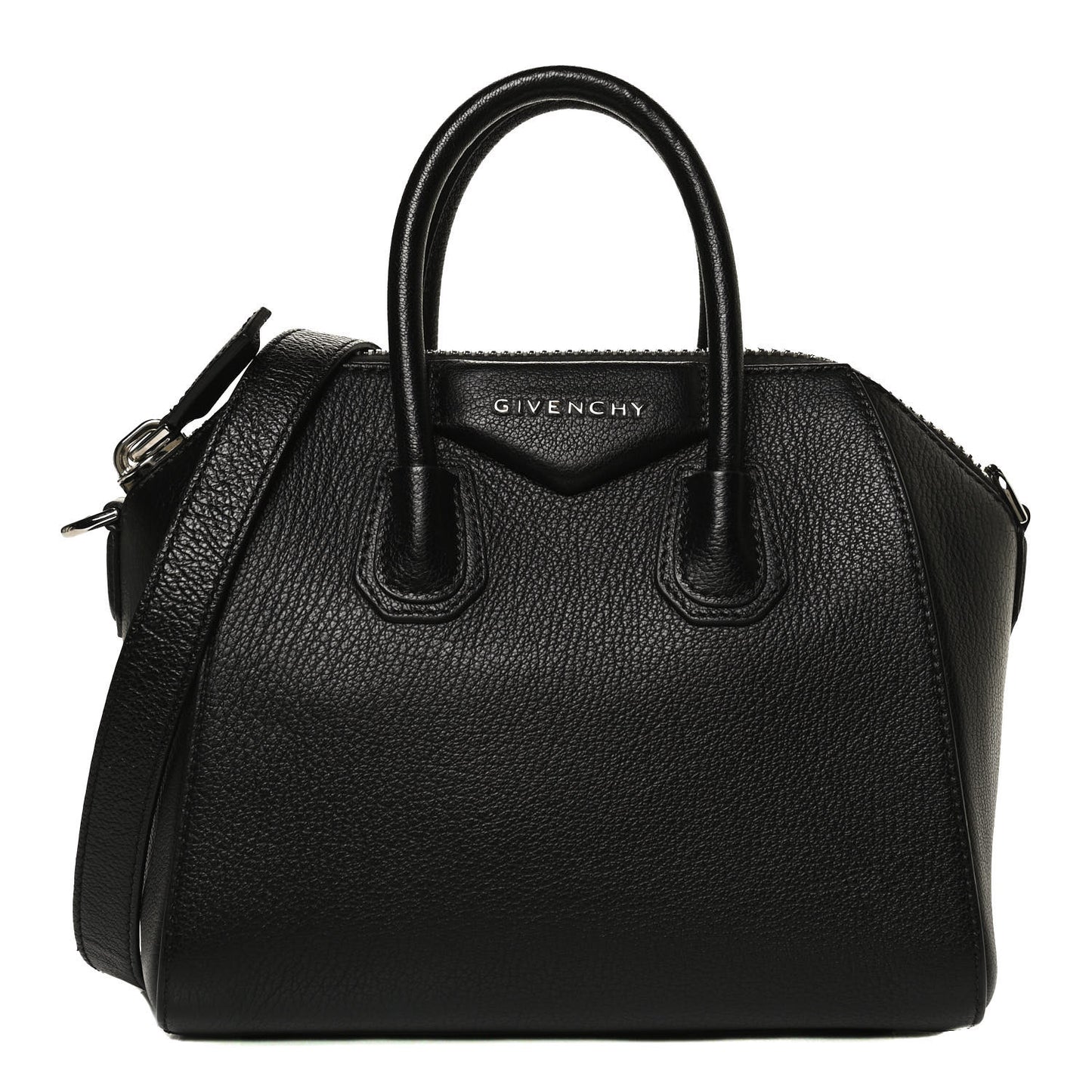 Sugar Goatskin Mini Antigona Black