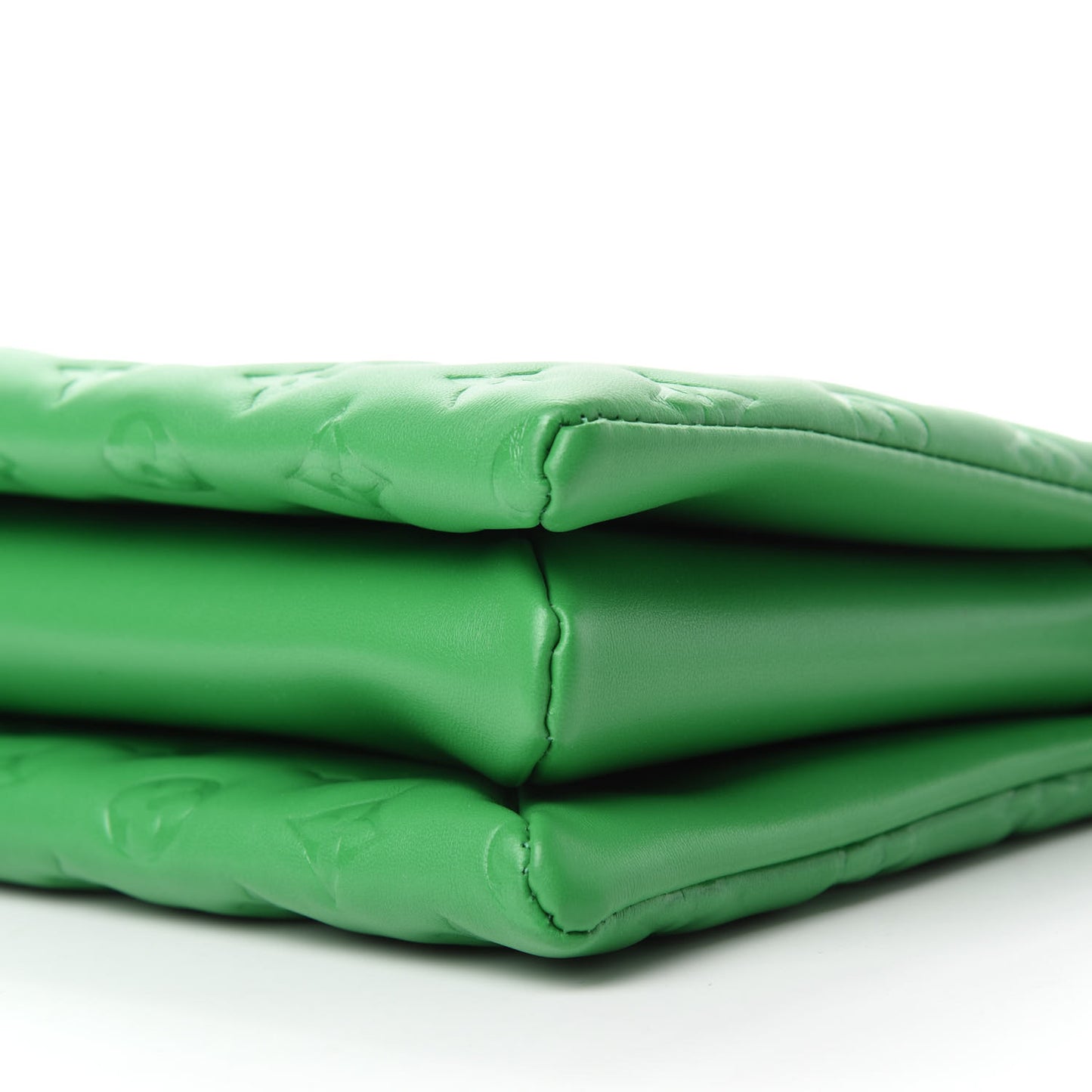 Lambskin Embossed Monogram Coussin PM LV Motion Green