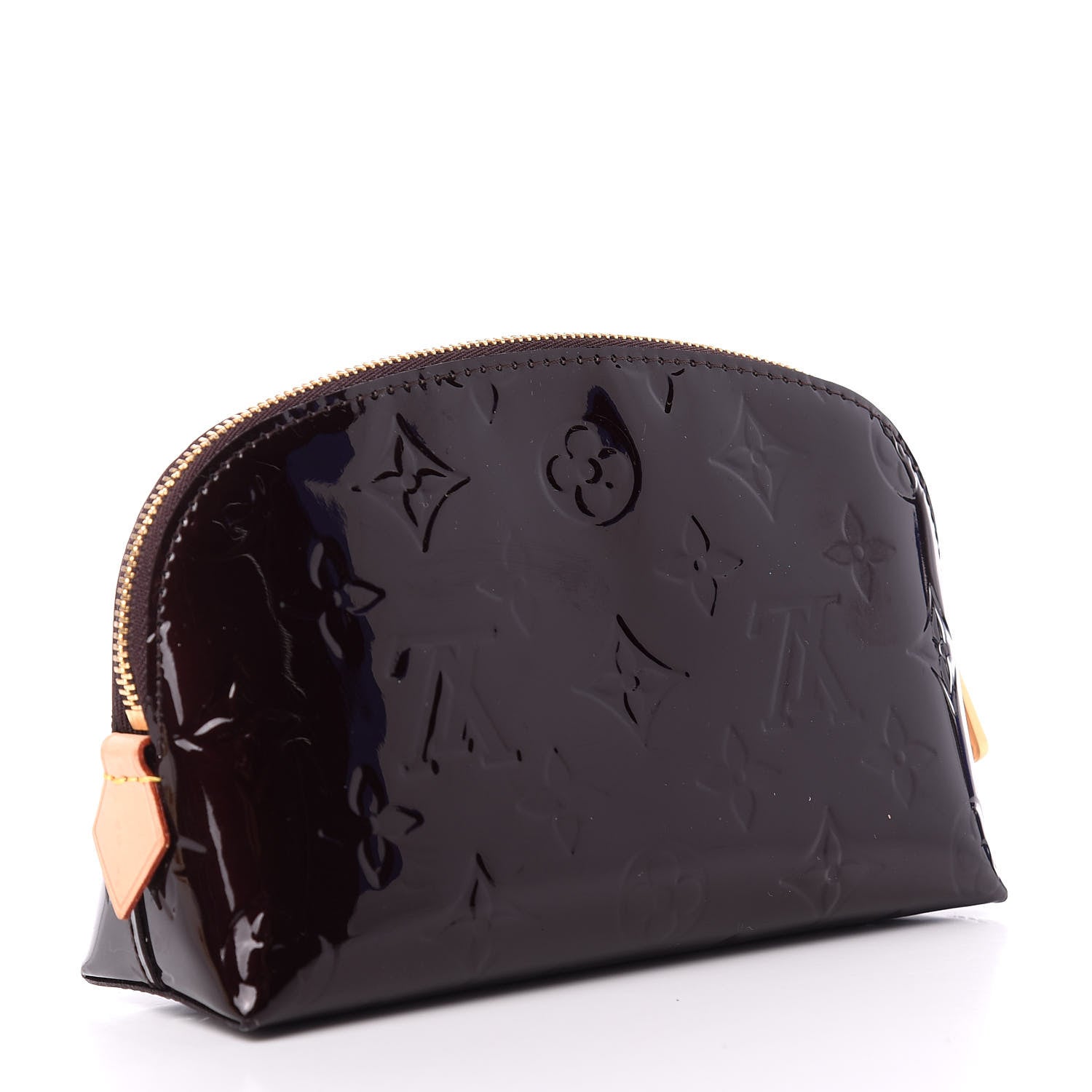 Louis Vuitton Vernis Cosmetic Pouch Amarante 3 of 9