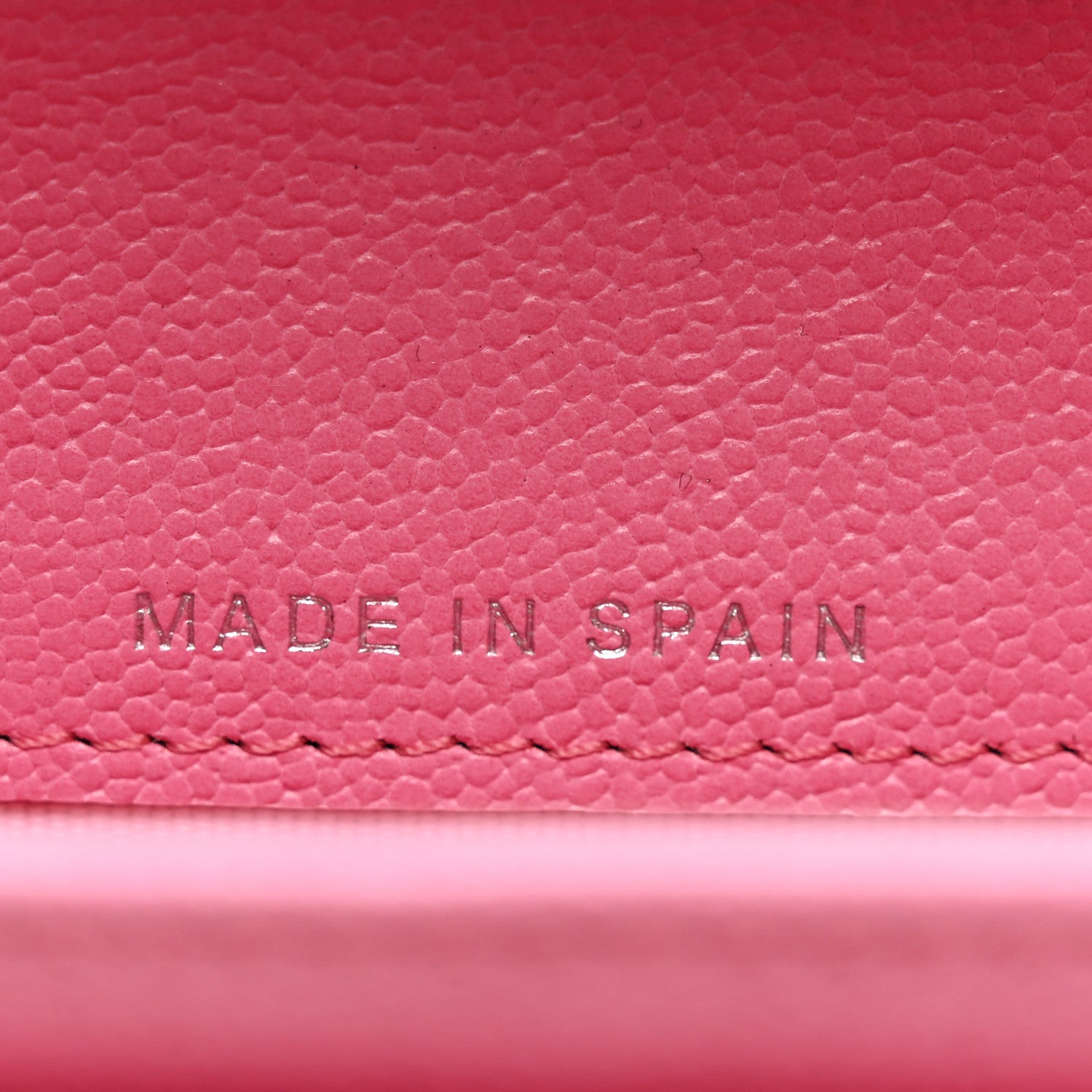 Chanel Caviar Quilted Boy Flap Card Holder Wallet Pink 7 of 9