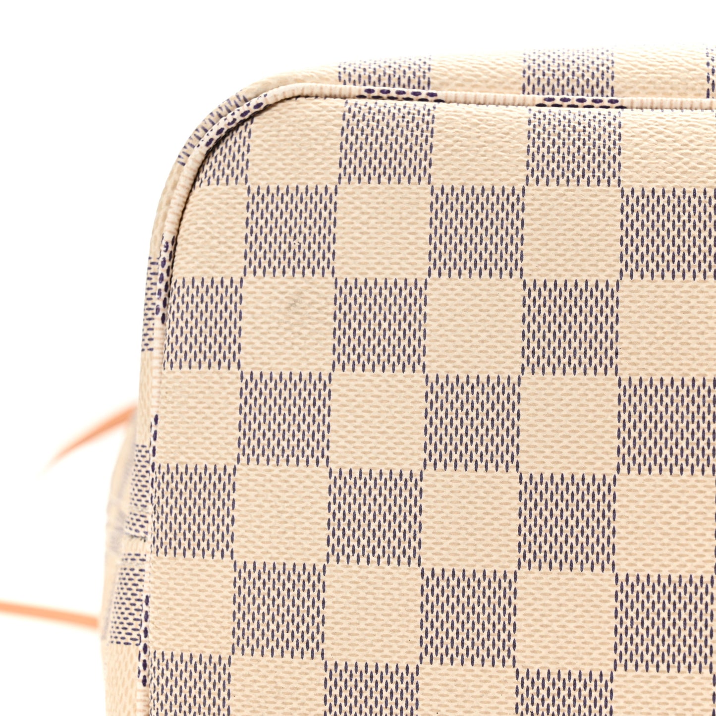 Damier Azur Neo Neverfull MM Rose Ballerine