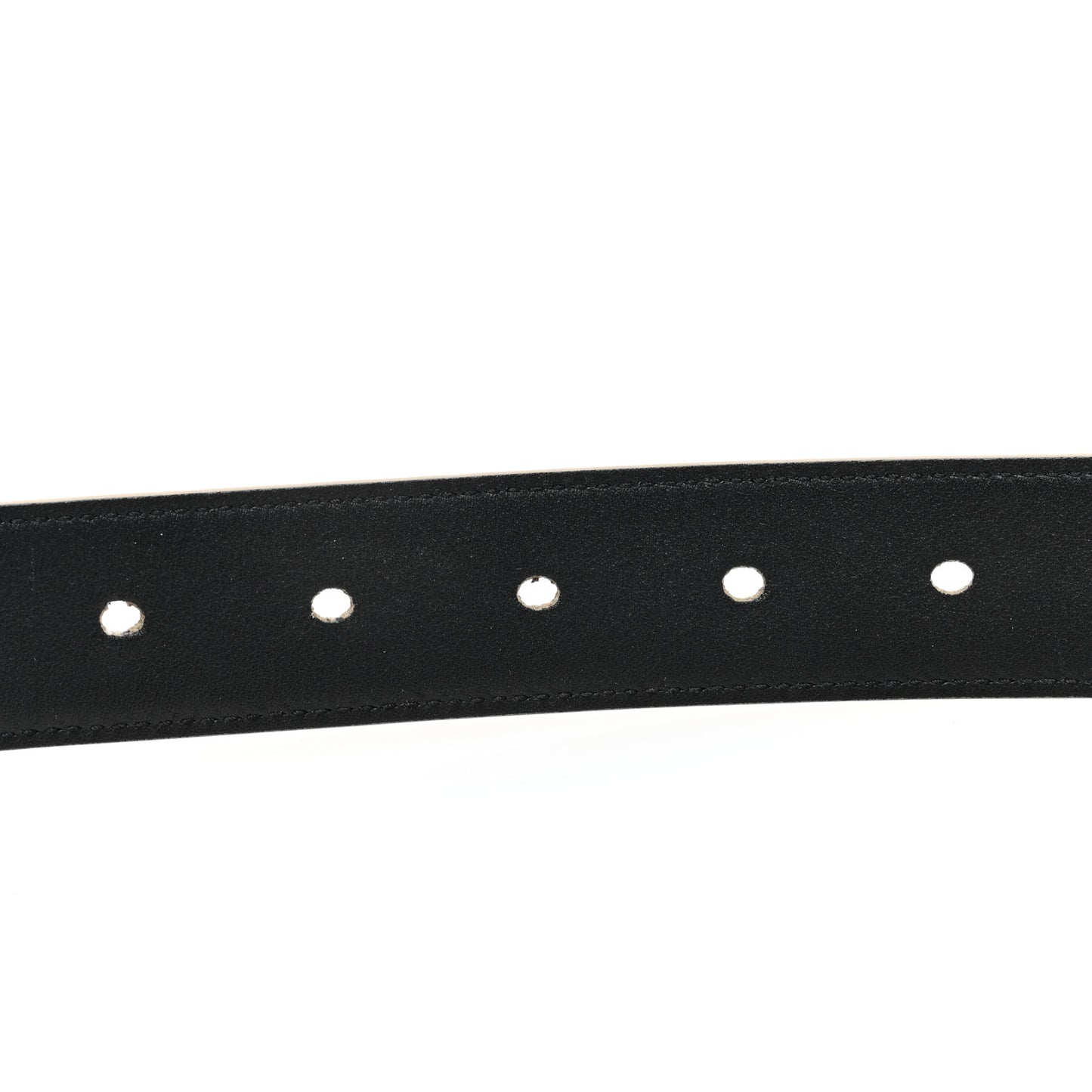 Smooth Calfskin Monogram Square Buckle Belt 70 28 Dark Beige