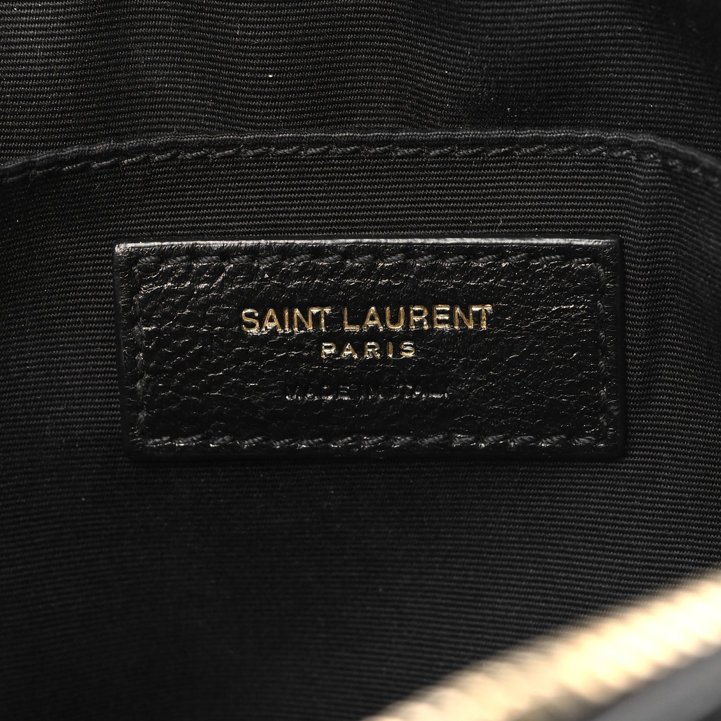 Calfskin Matelasse Monogram Lou Camera Bag Black