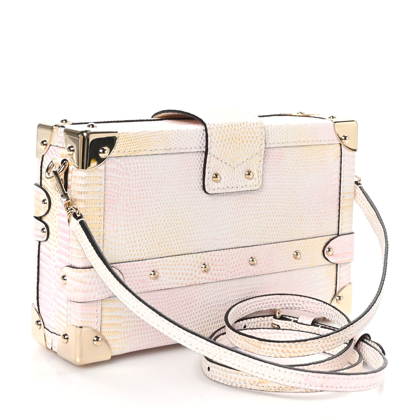 Lizard Petite Malle Pastel Mirage