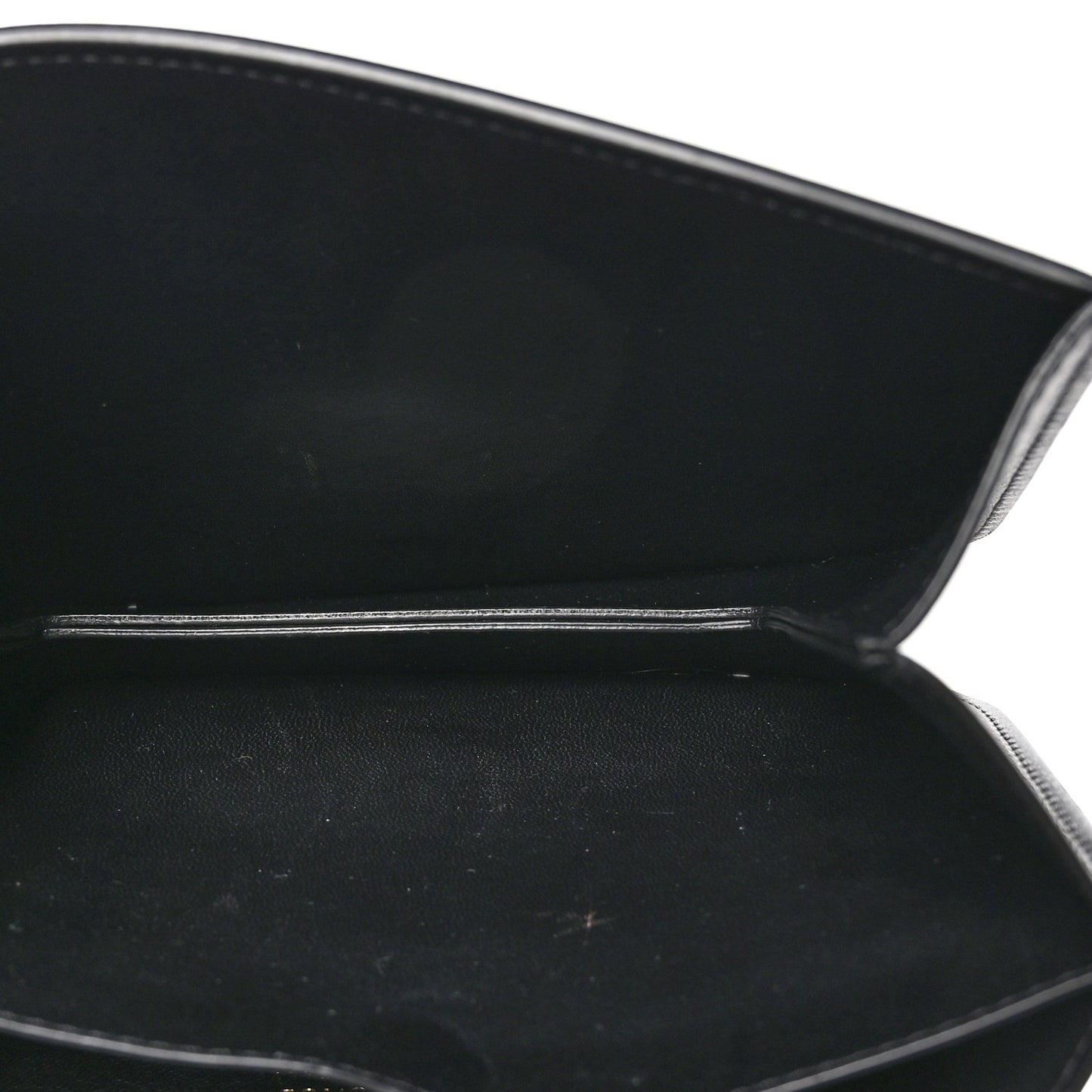 Vitello Barocco Virtus Small Top Handle Shoulder Bag Black
