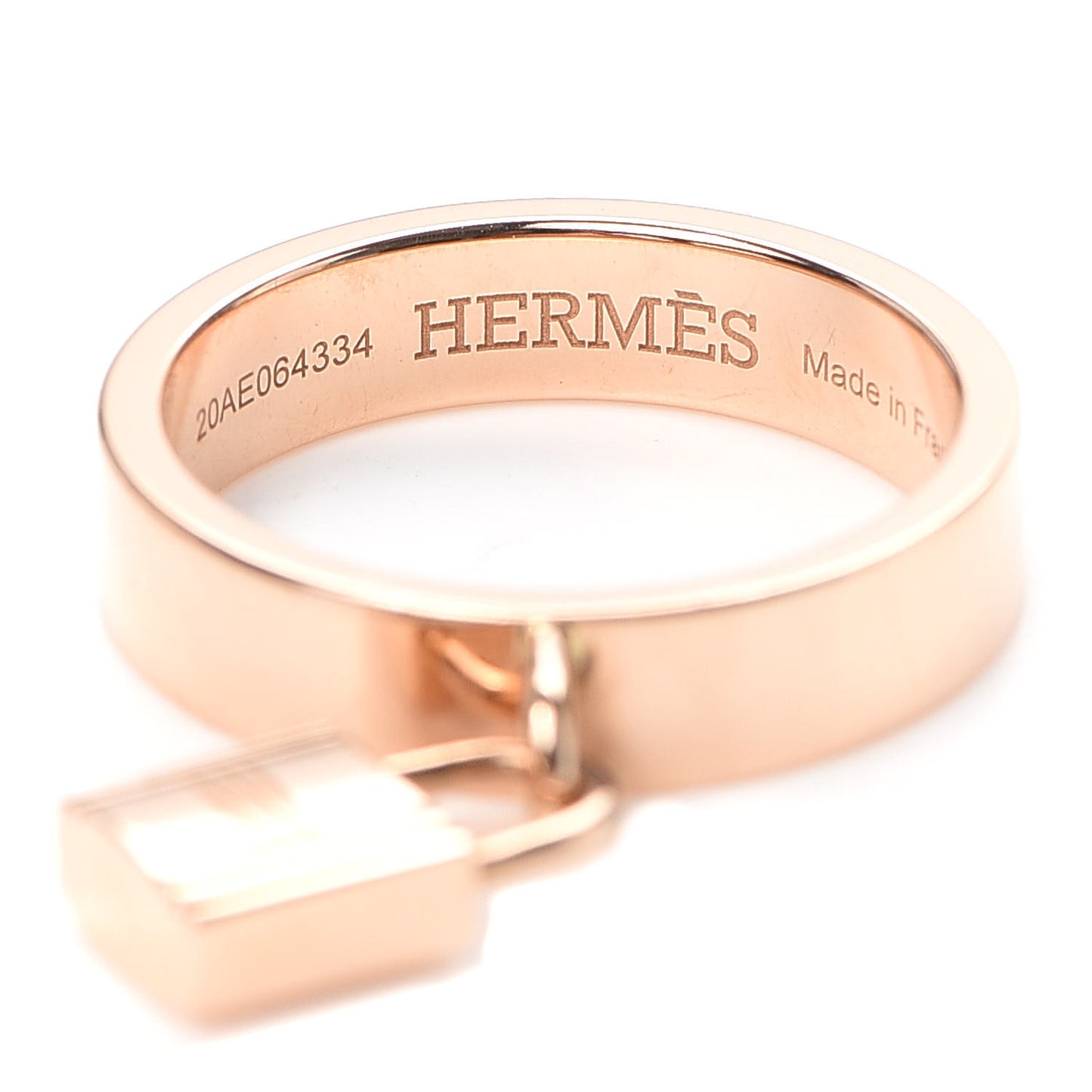 18K Rose Gold MM Kelly Clochette Ring 51 5.75