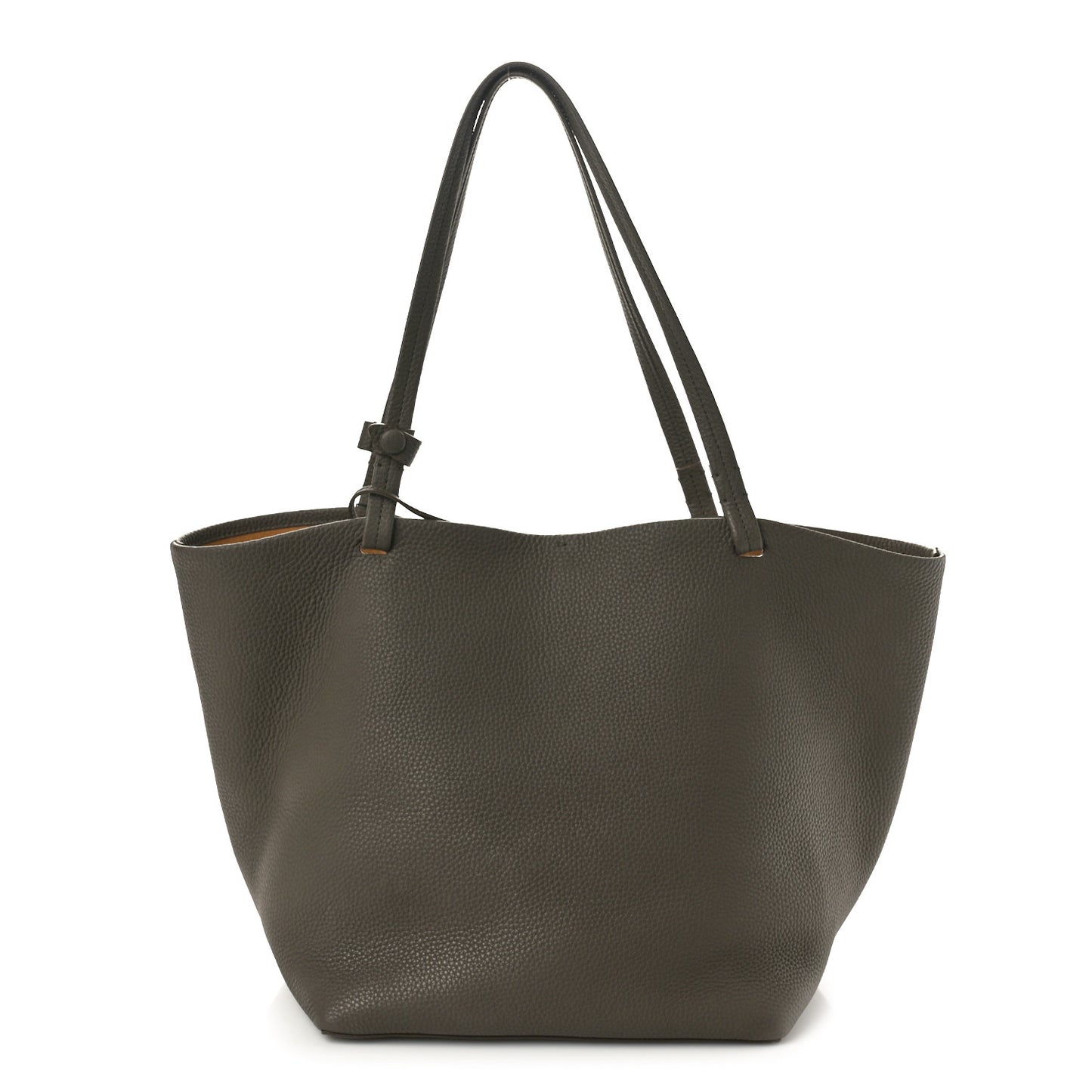 Grained Calfskin Park Tote Three Elephant