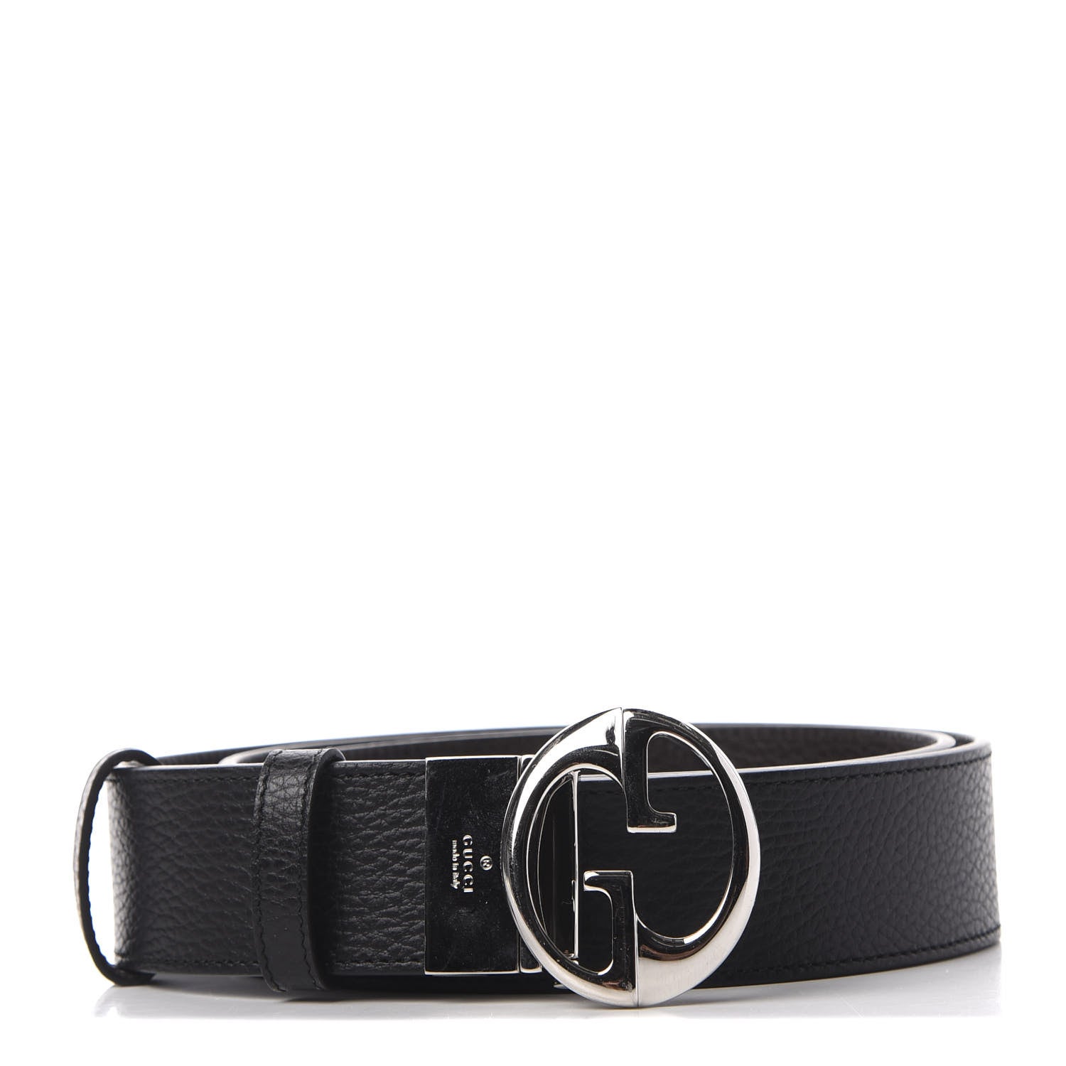 Gucci Calfskin 1973 Reversible Belt 110 44 Black Brown 1 of 8