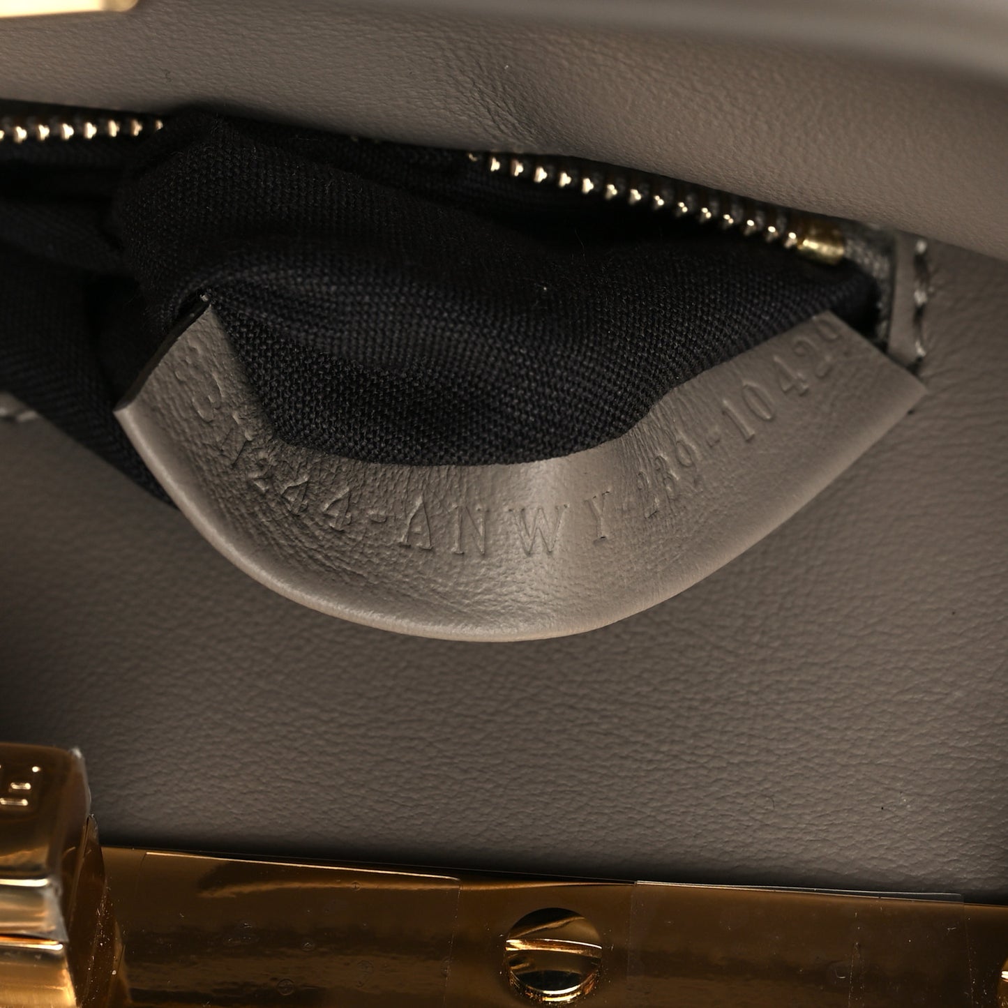 Calfskin Woven Mini Peekaboo Iconic Satchel Tortora