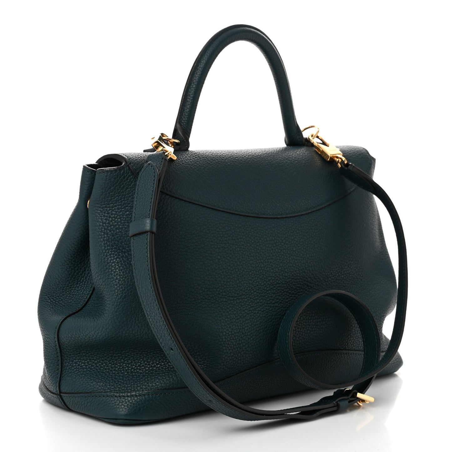 Taurillon Blush Calfskin Gabby MM  Peacock