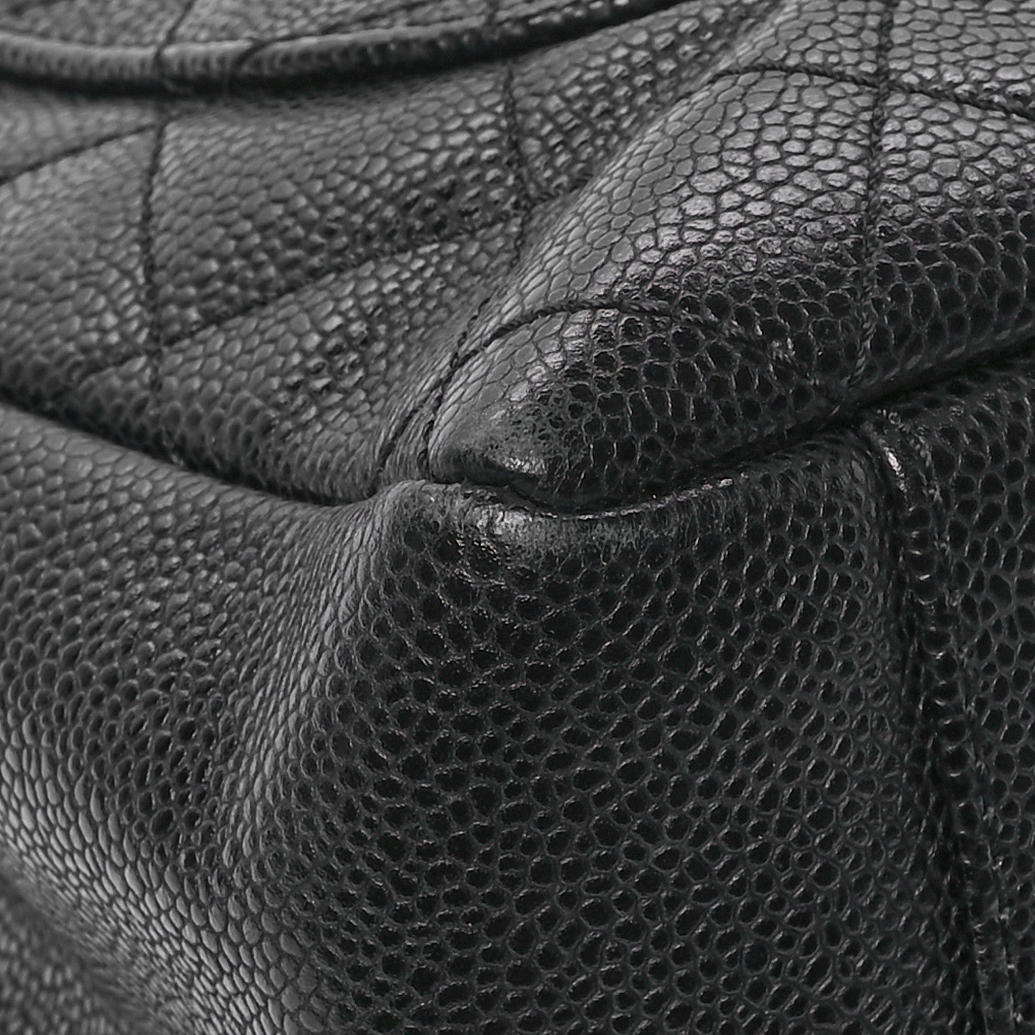 Chanel Caviar Quilted Grand Shopping Tote GST Black 11 of 12