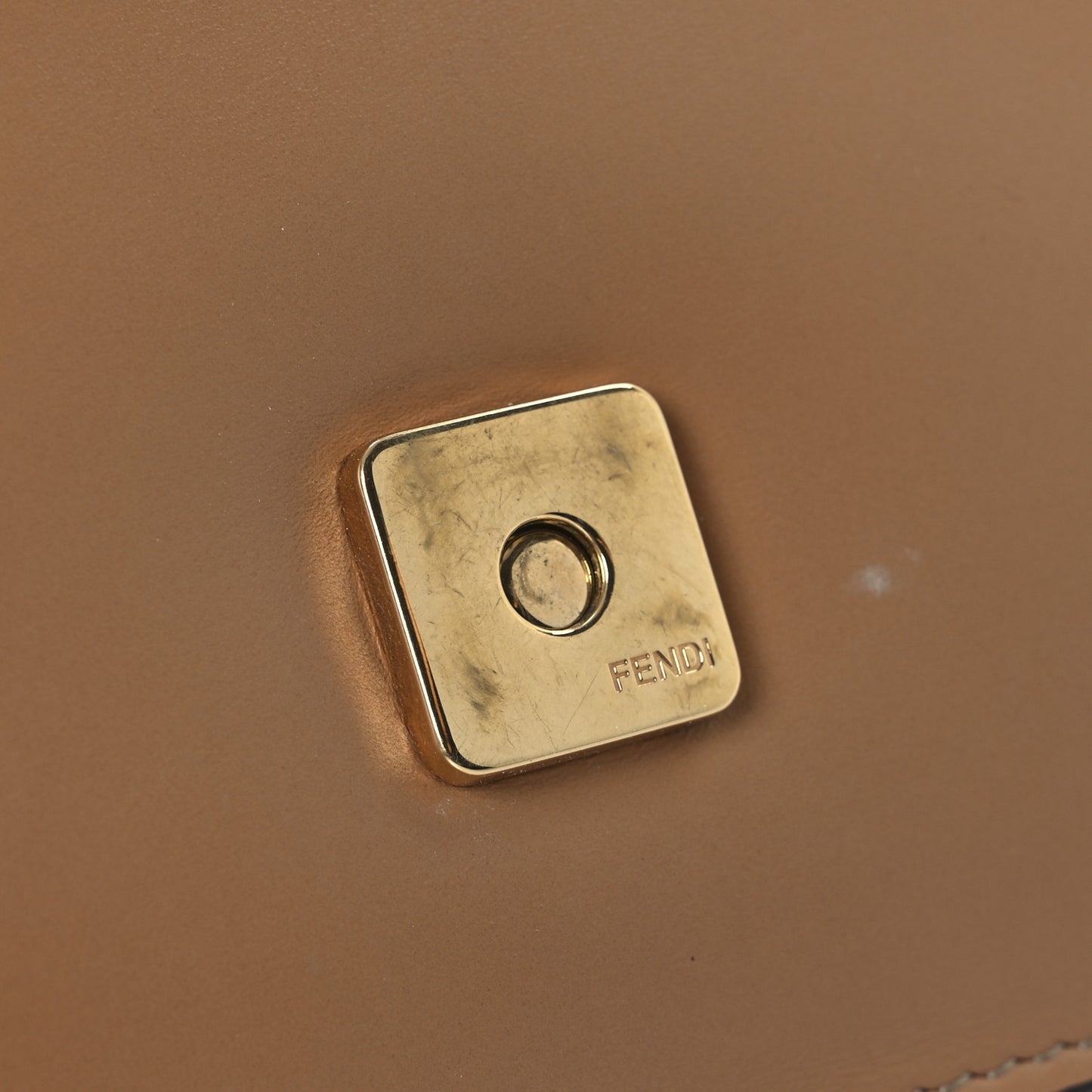 Vitello King Karligraphy Crossbody Bag Cuoio