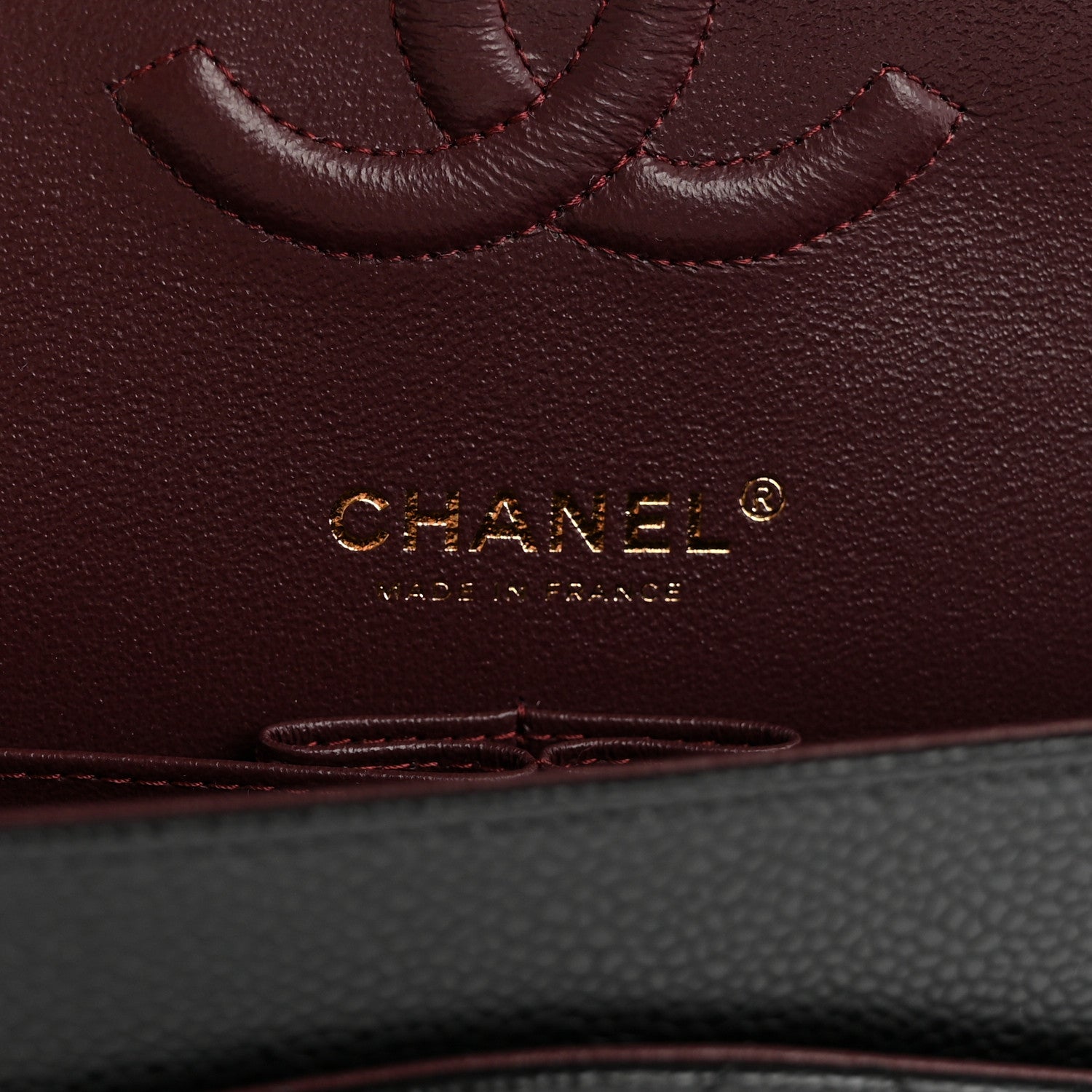 Chanel Caviar Quilted Medium Double Flap Black 6 of 11