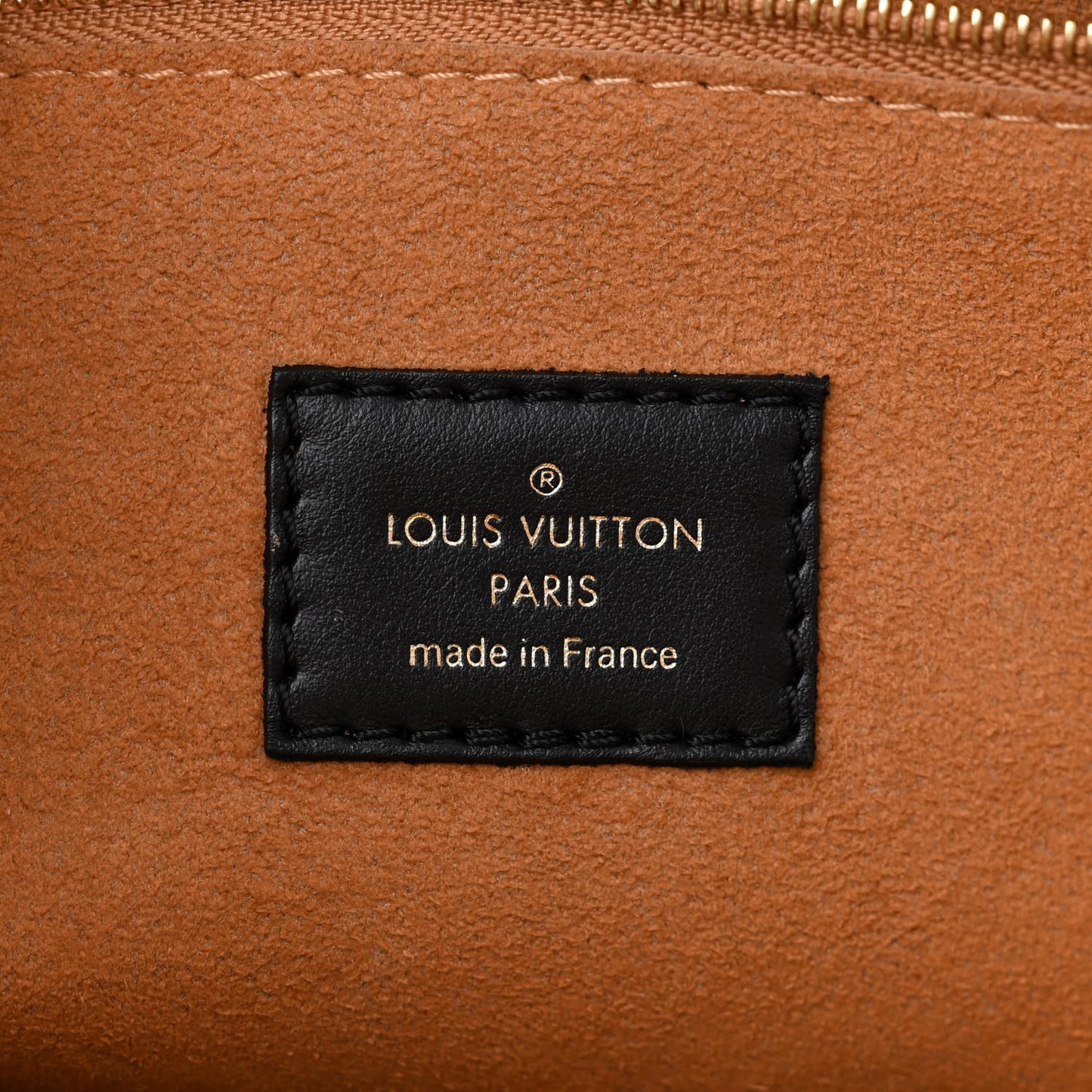 Calfskin Monogram On My Side Black