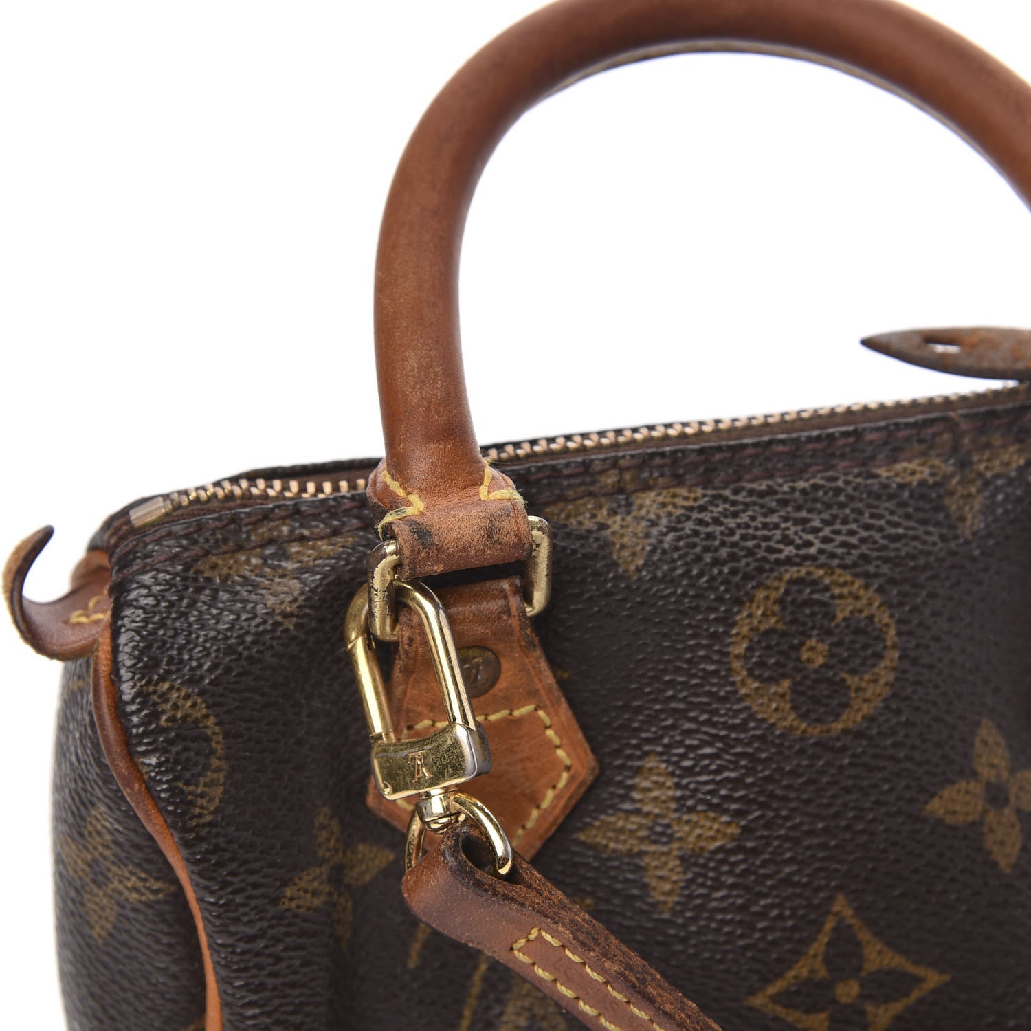 Louis Vuitton Monogram Mini Sac HL Speedy 12 of 15