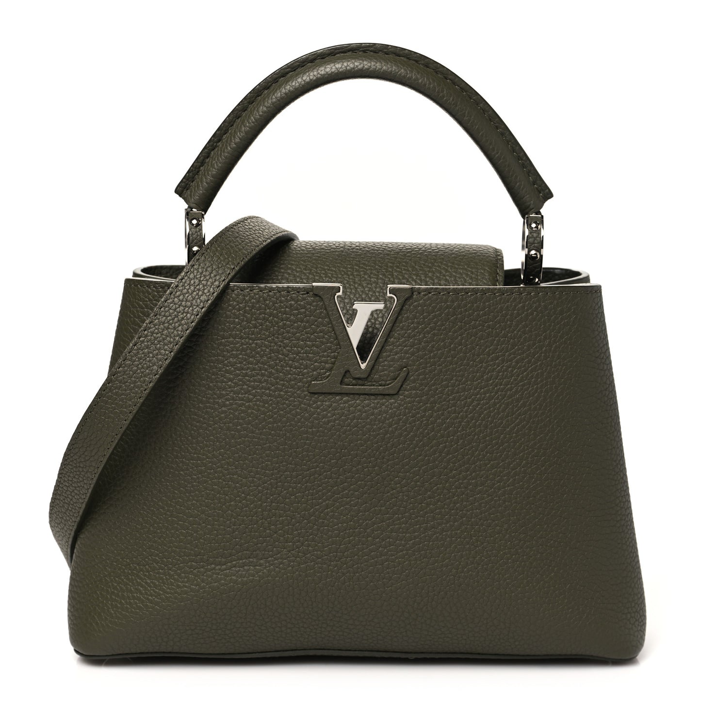 Taurillon Capucines BB Khaki