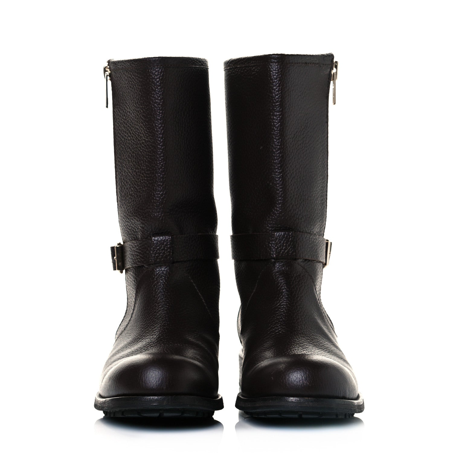 Jimmy Choo Calfskin Durum Boots 39.5 Brown 2 of 6