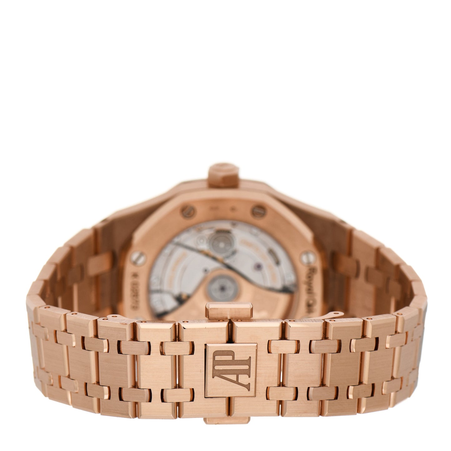18K Rose Gold Diamond 37mm Royal Oak Automatic Watch 15451OR.ZZ.1256OR.01