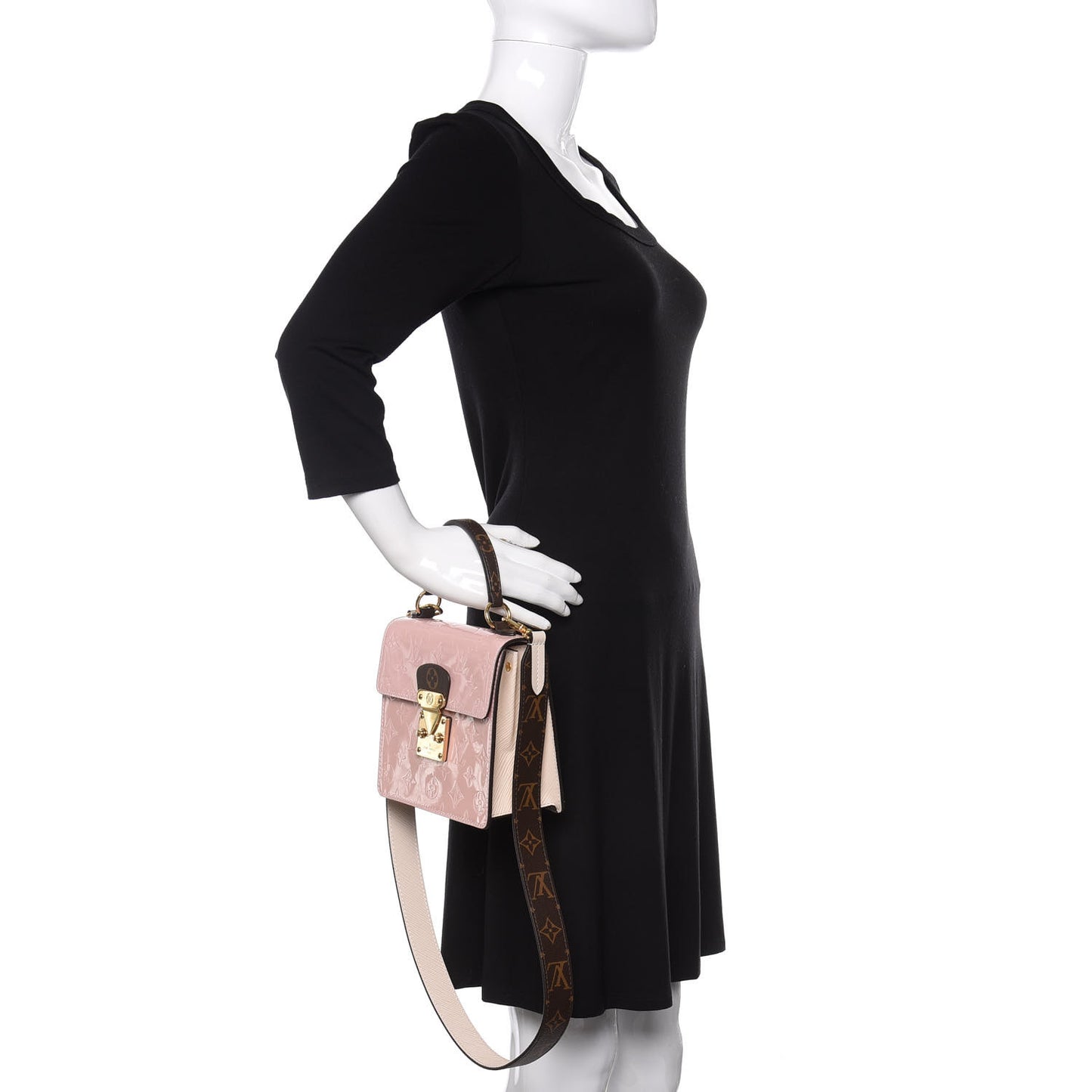 Vernis Epi Monogram Spring Street Rose Ballerine