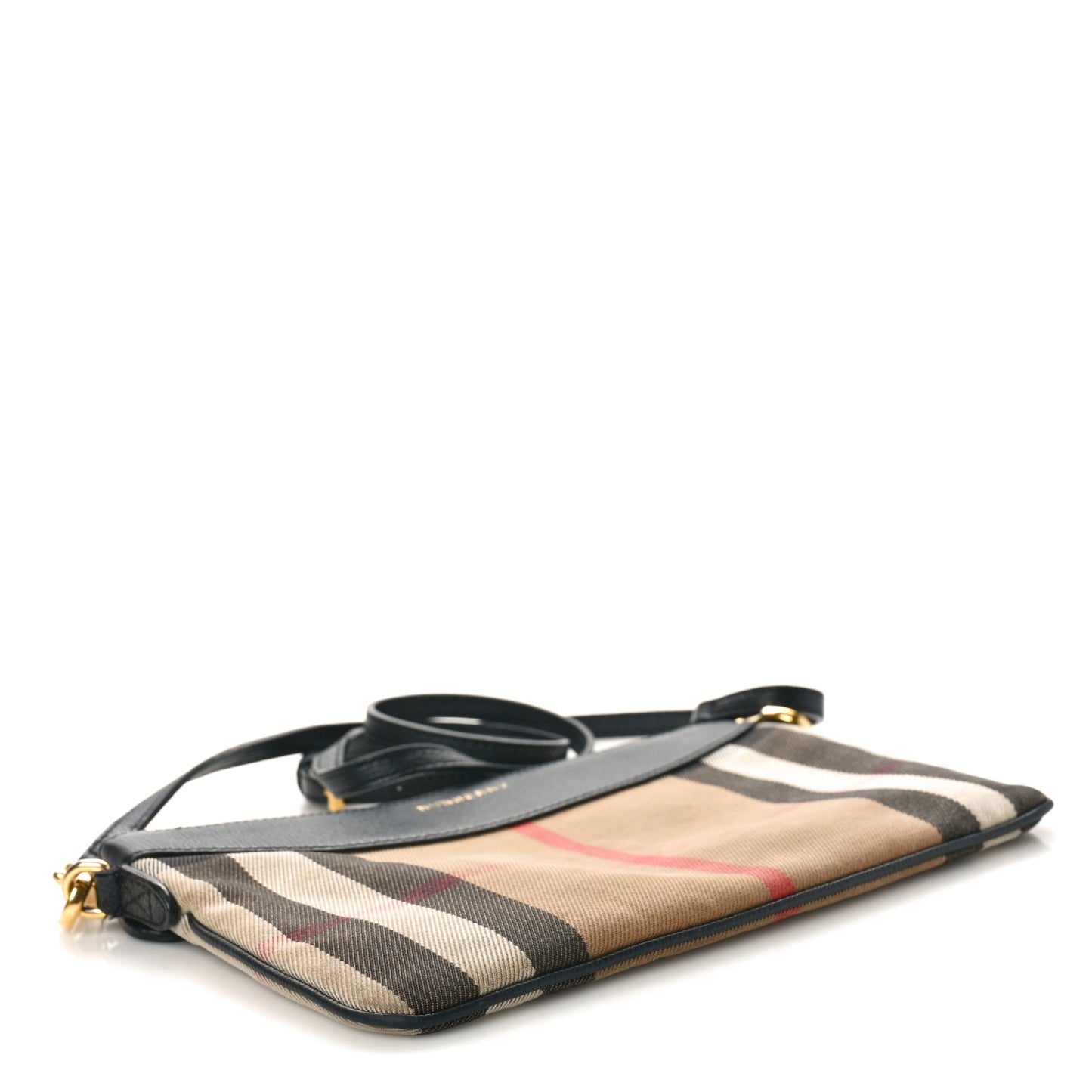 House Check Derby Peyton Crossbody Clutch Bag Black