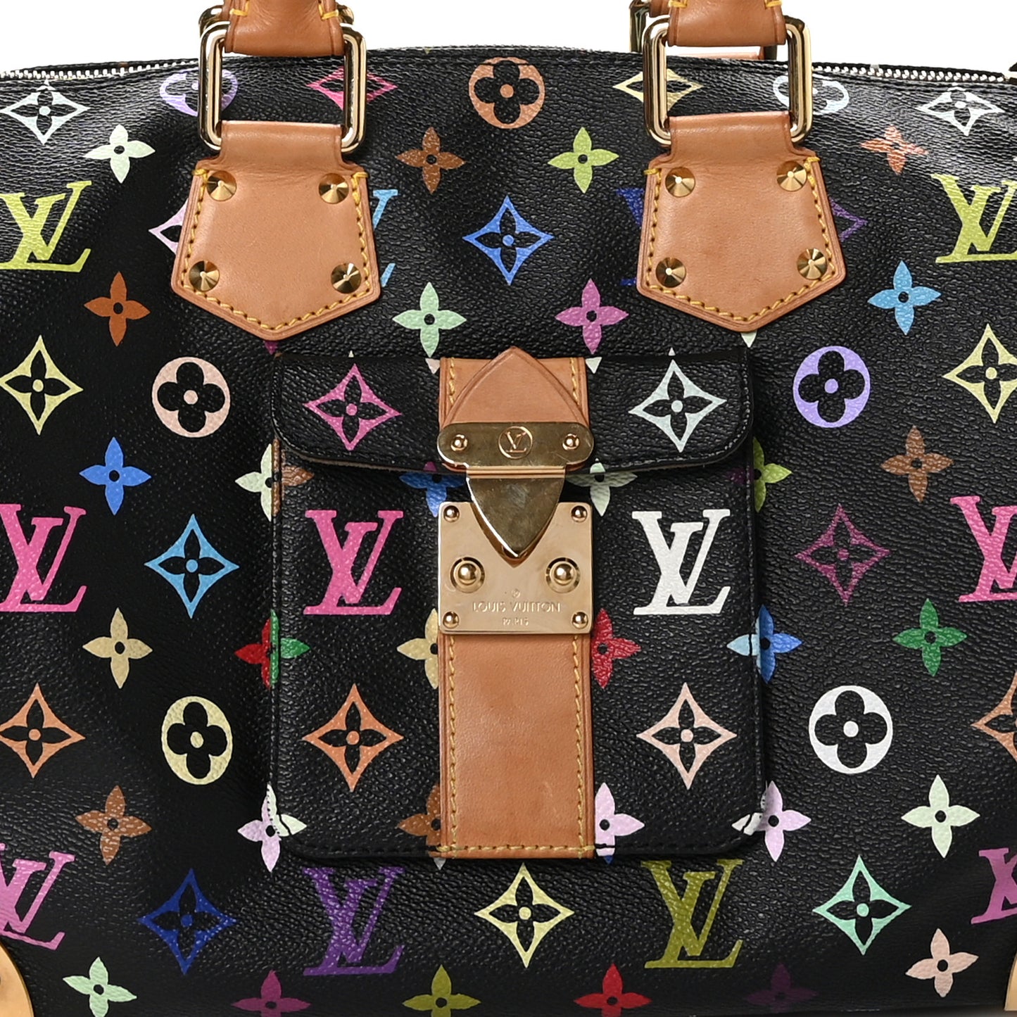 Monogram Multicolor Speedy 30 Black