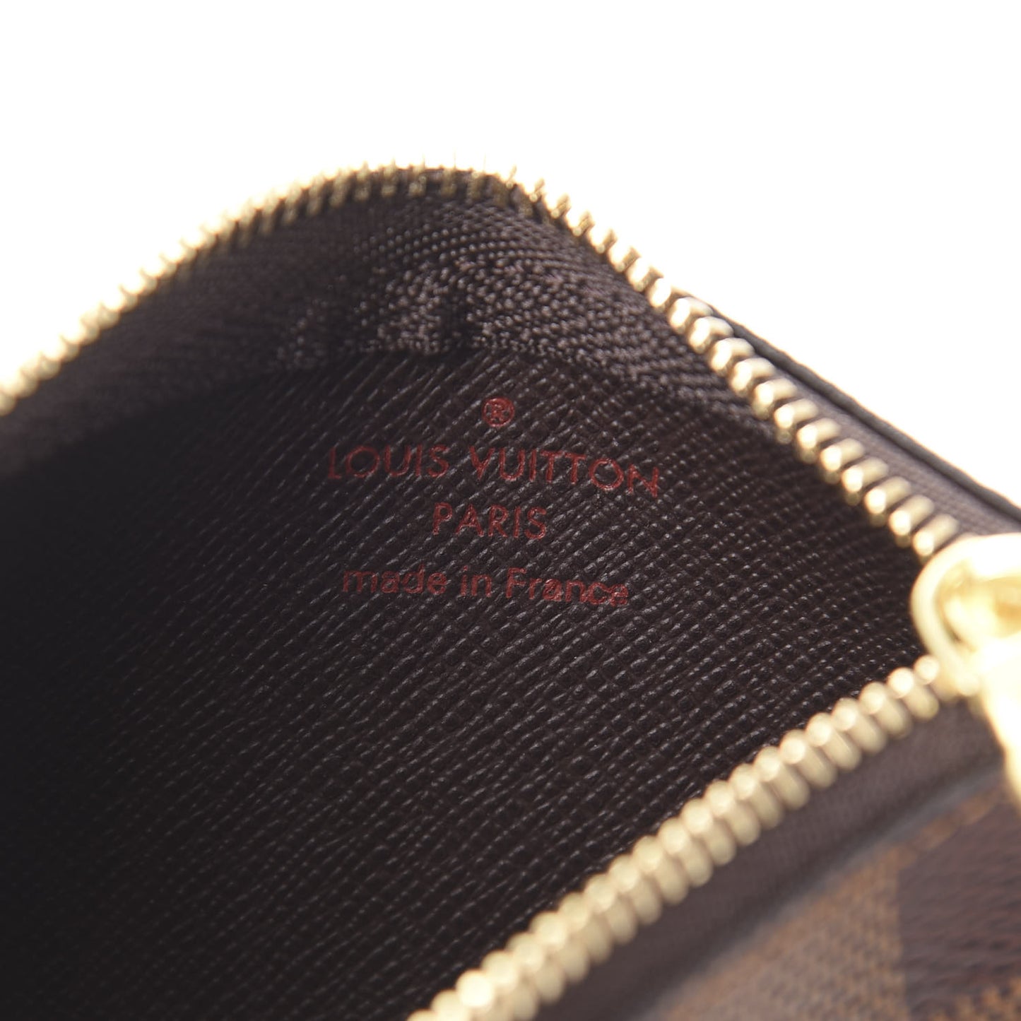 Damier Ebene Key Pouch