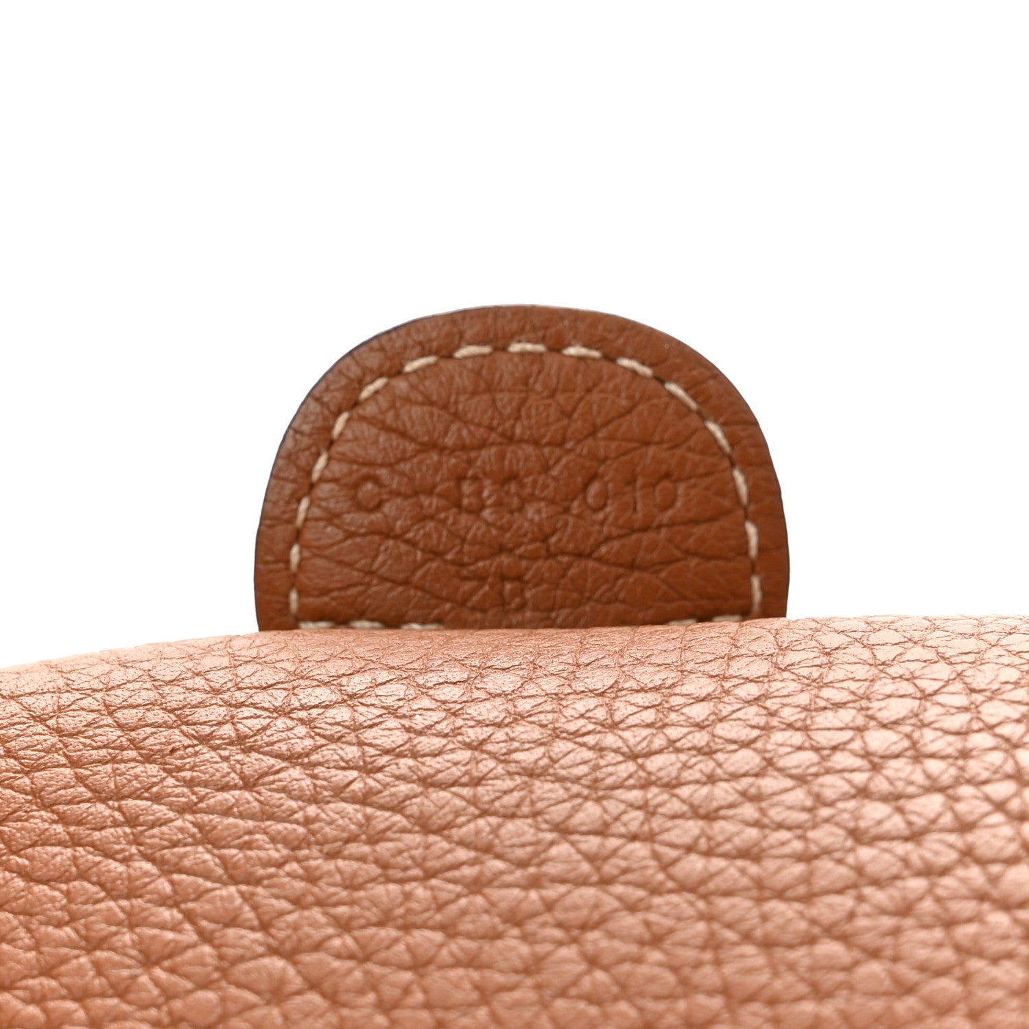 Hermes Taurillon Clemence Evelyne III PM Gold 8 of 15