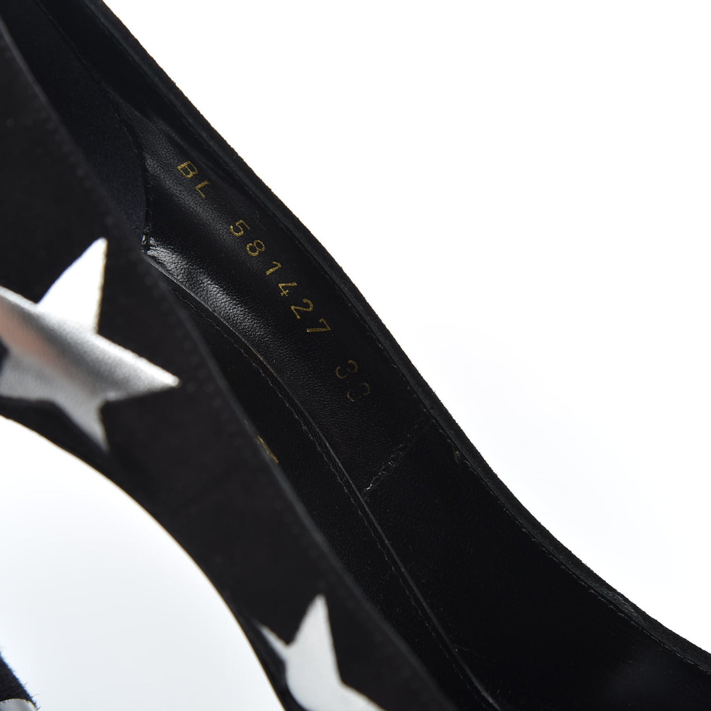 Kid Scamosciato Anja Star 105 Pumps 38 Black Silver