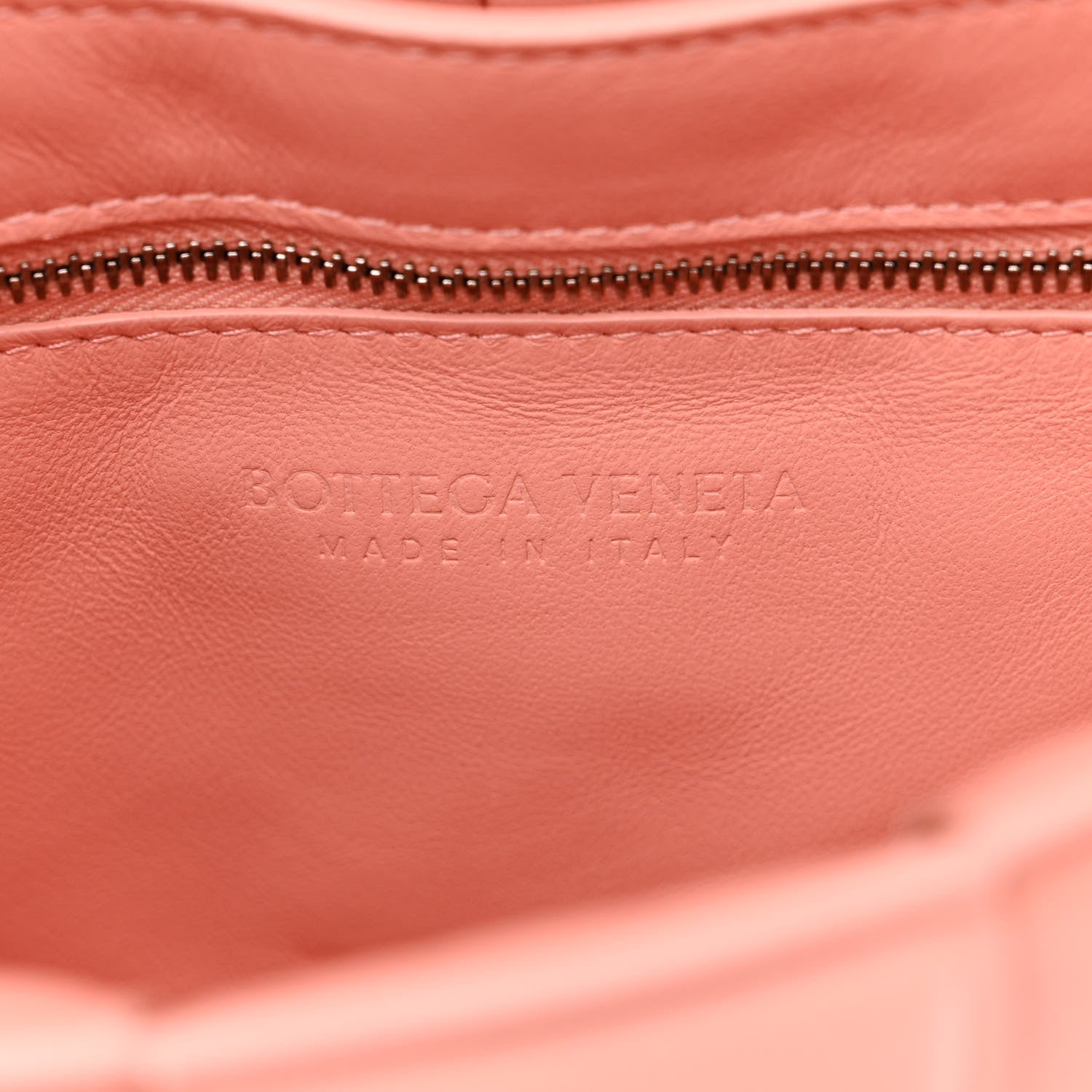 Bottega Veneta Nappa Maxi Intreccio Padded Cassette Crossbody Bag Peachy 6 of 11