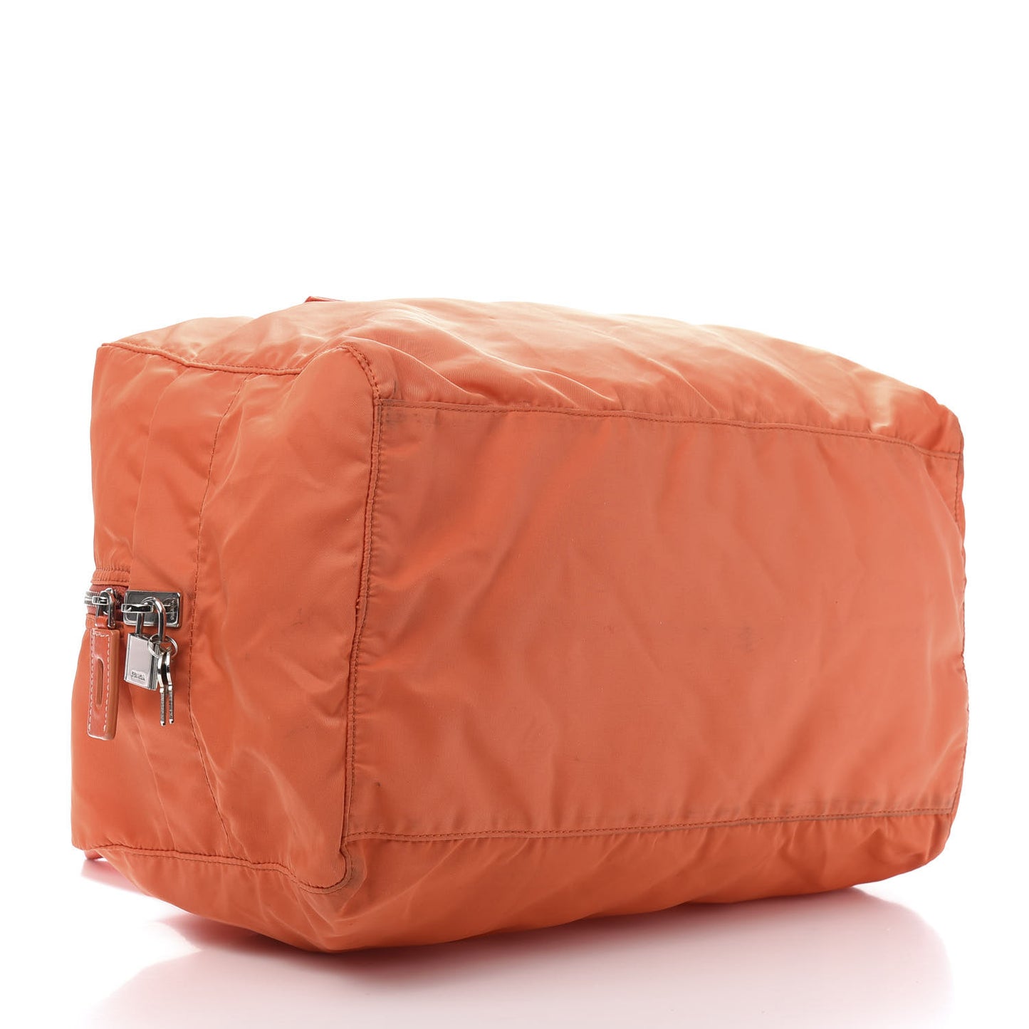 Tessuto Nylon Duffel Bag Papaya