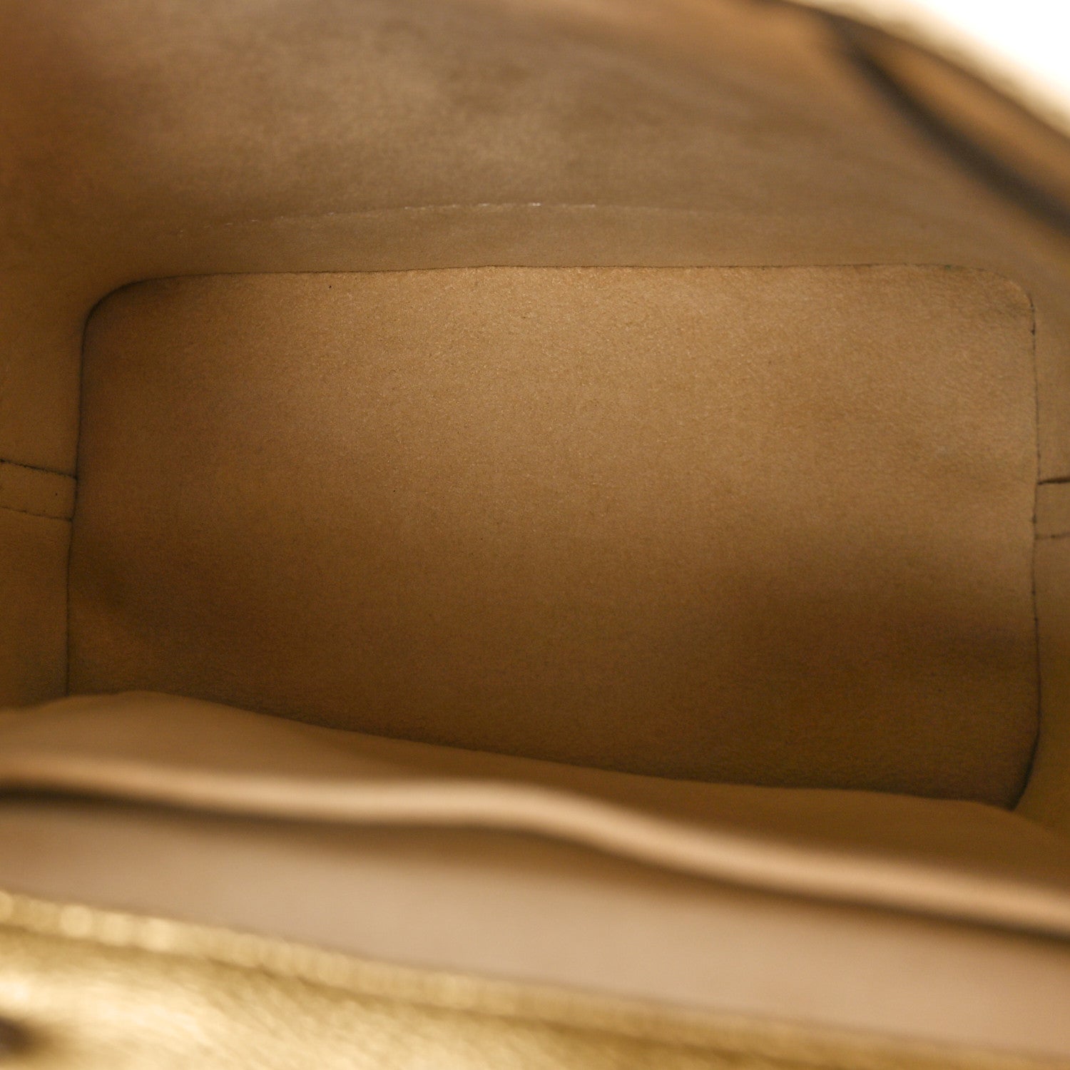 Louis Vuitton Metallic Calfskin Lockme Mini Backpack Gold 5 of 8