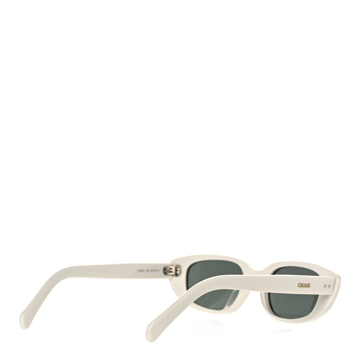 Acetate Cat Eye Sunglasses CL40095U White