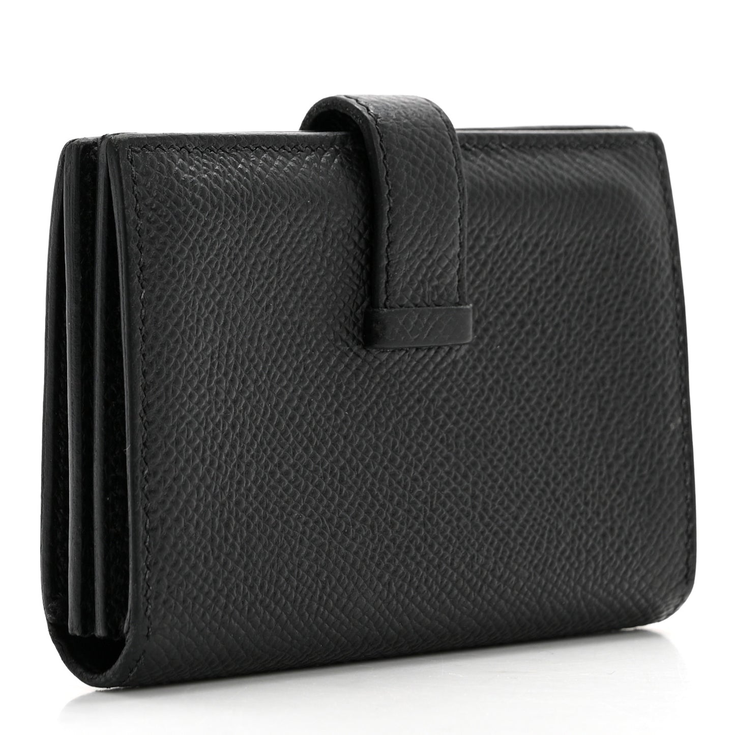 Epsom Monochrome Bearn Card Holder Wallet Black