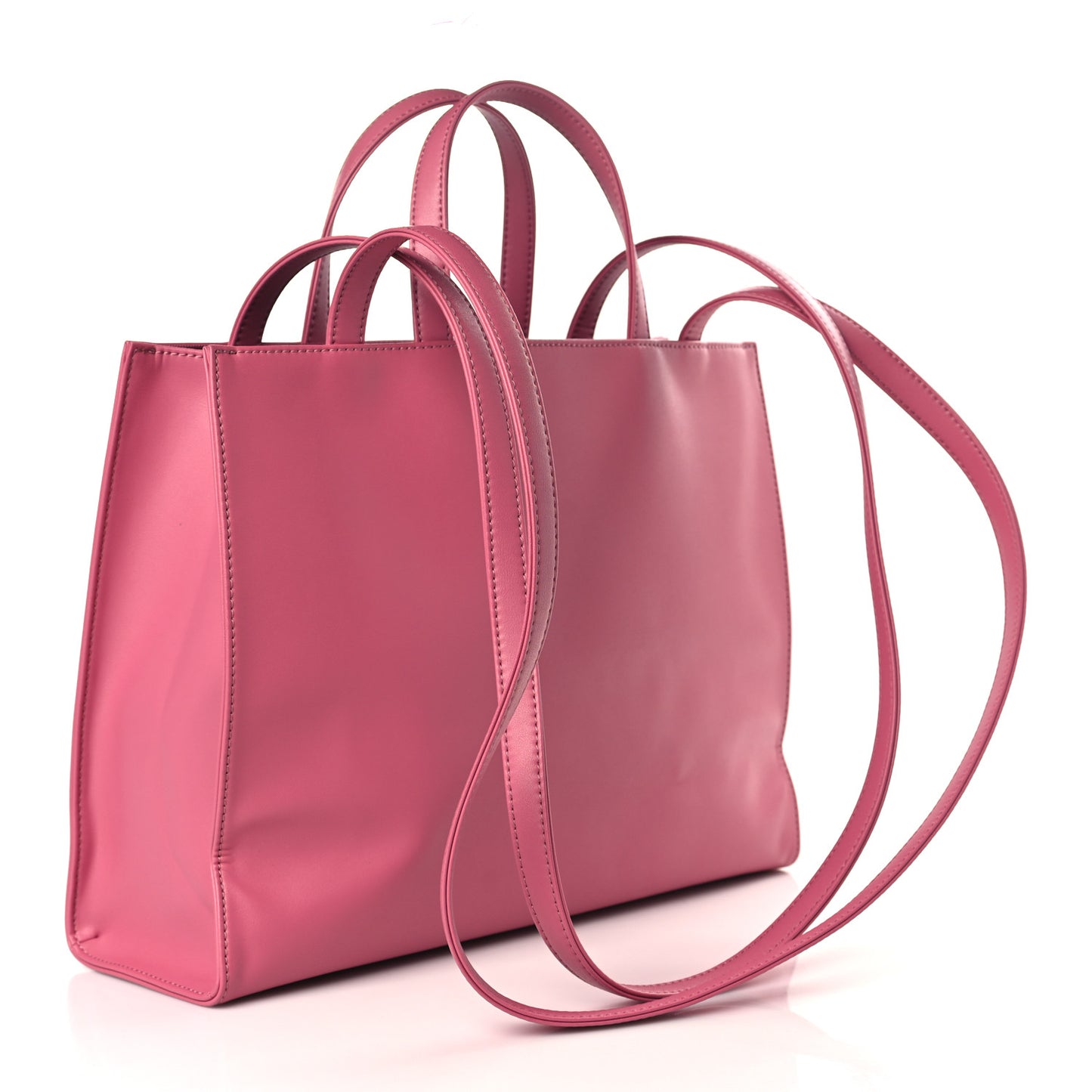 Vegan Leather Medium Shopping Bag Corned Beef