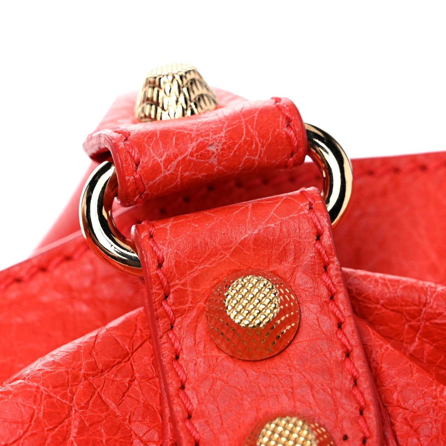 Agneau Giant 12 Gold Hardware City Rose Corail